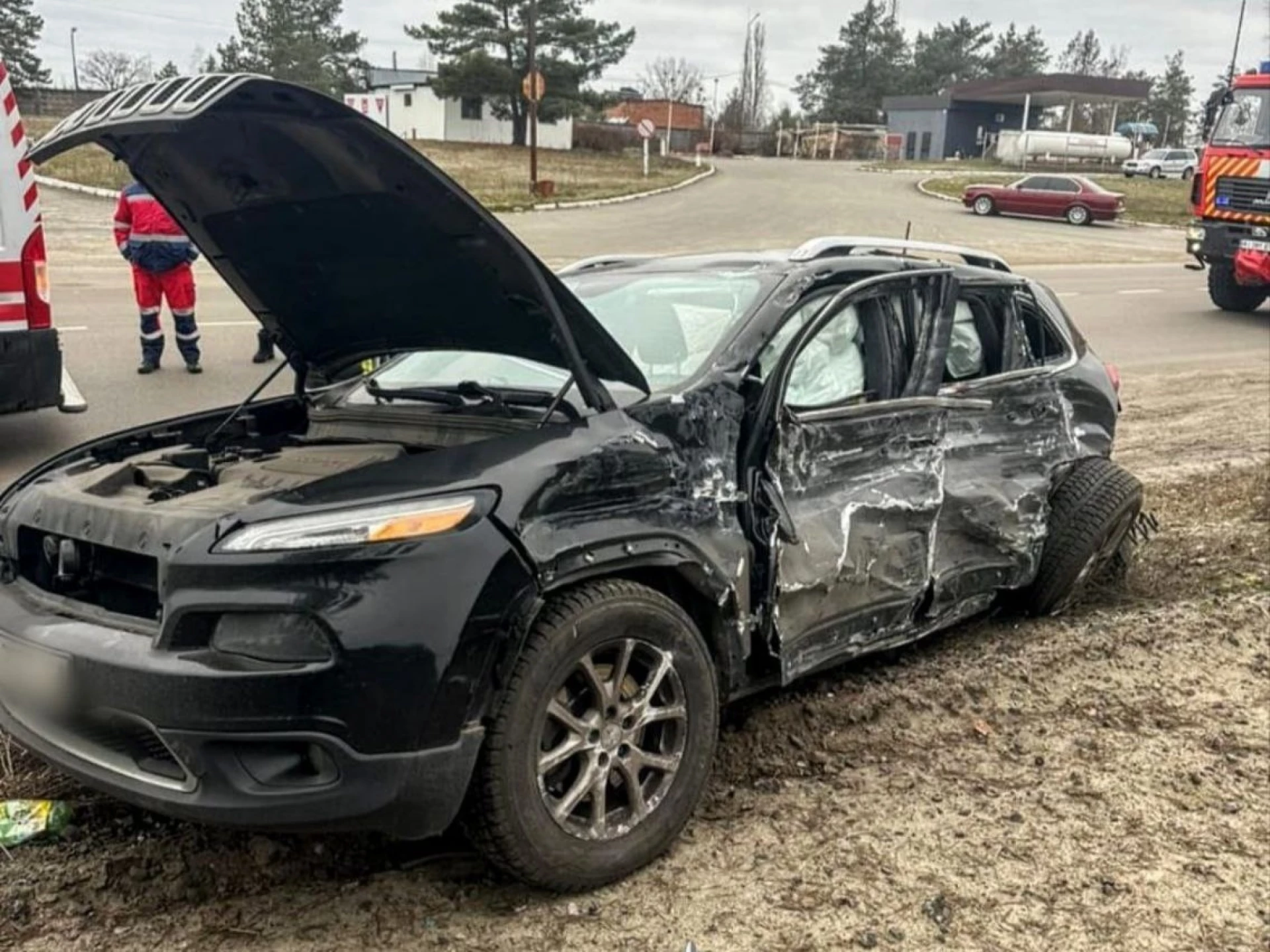 На Київщині автомобіль зіткнувся з вантажівкою: загинув 8-річний хлопчик, ще двоє дітей травмовані