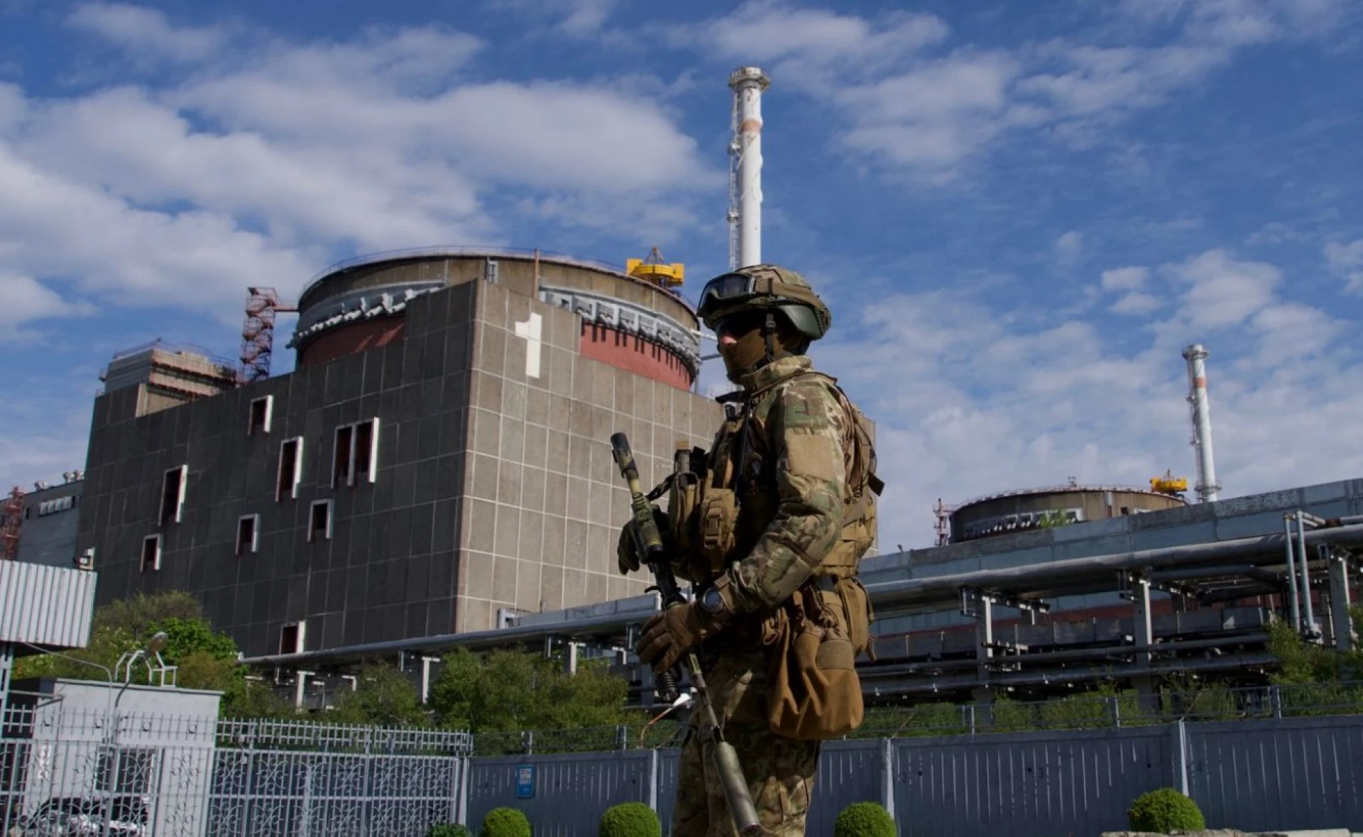 Під час локального припинення вогню відремонтували лінію електропередач біля Запорізької АЕС