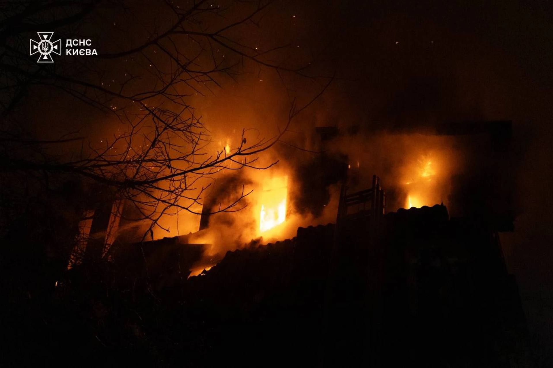 У Шевченківському районі Києва під час пожежі загинув чоловік