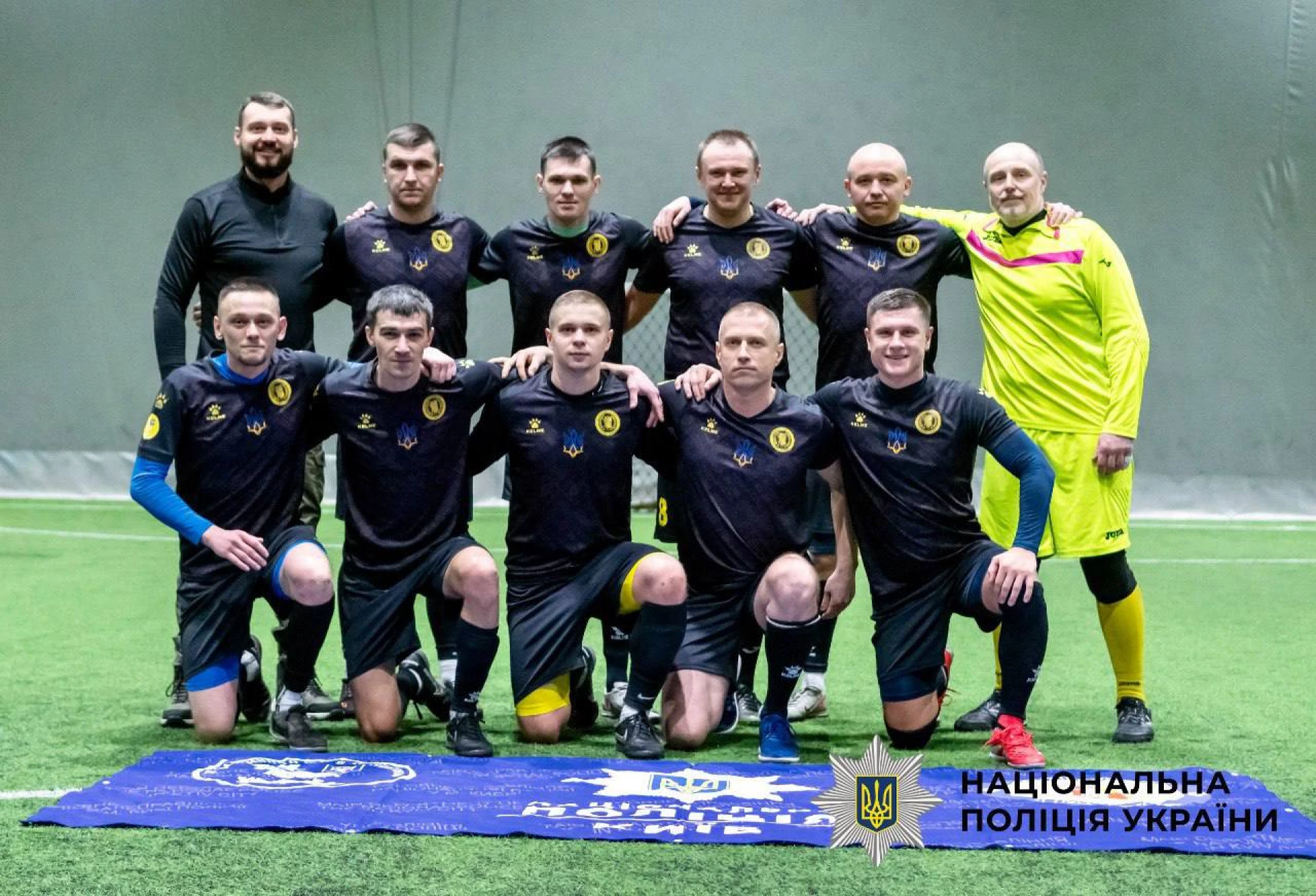 Поліцейські Києва перемогли у турнірі з мініфутболу серед військових і ветеранів