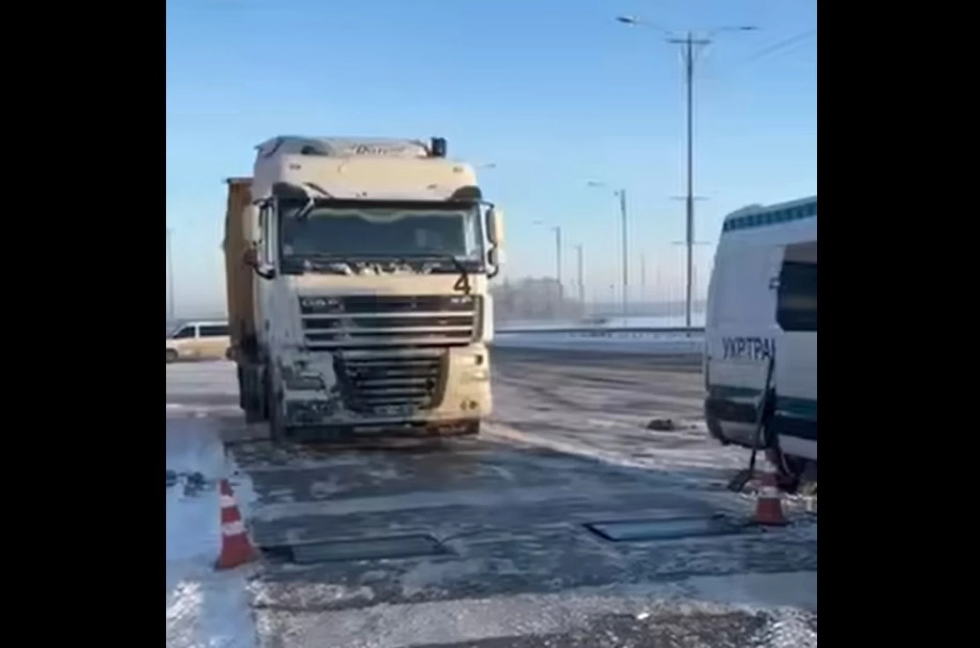 На Черкащині інспектори Укртрансбезпеки виявили порушника вагових норм