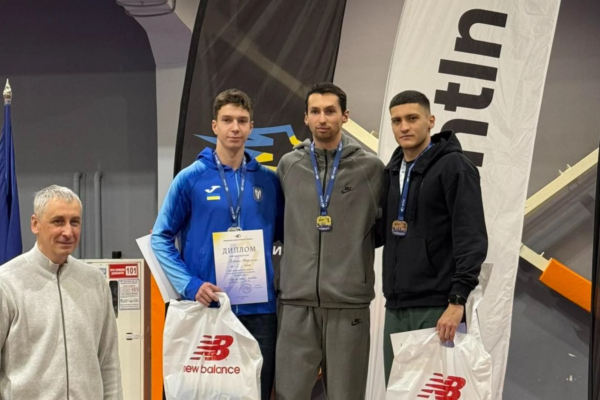 Максим Коваль та Ростислав Голубович з Черкас вибороли медалі «Різдвяних стартів»