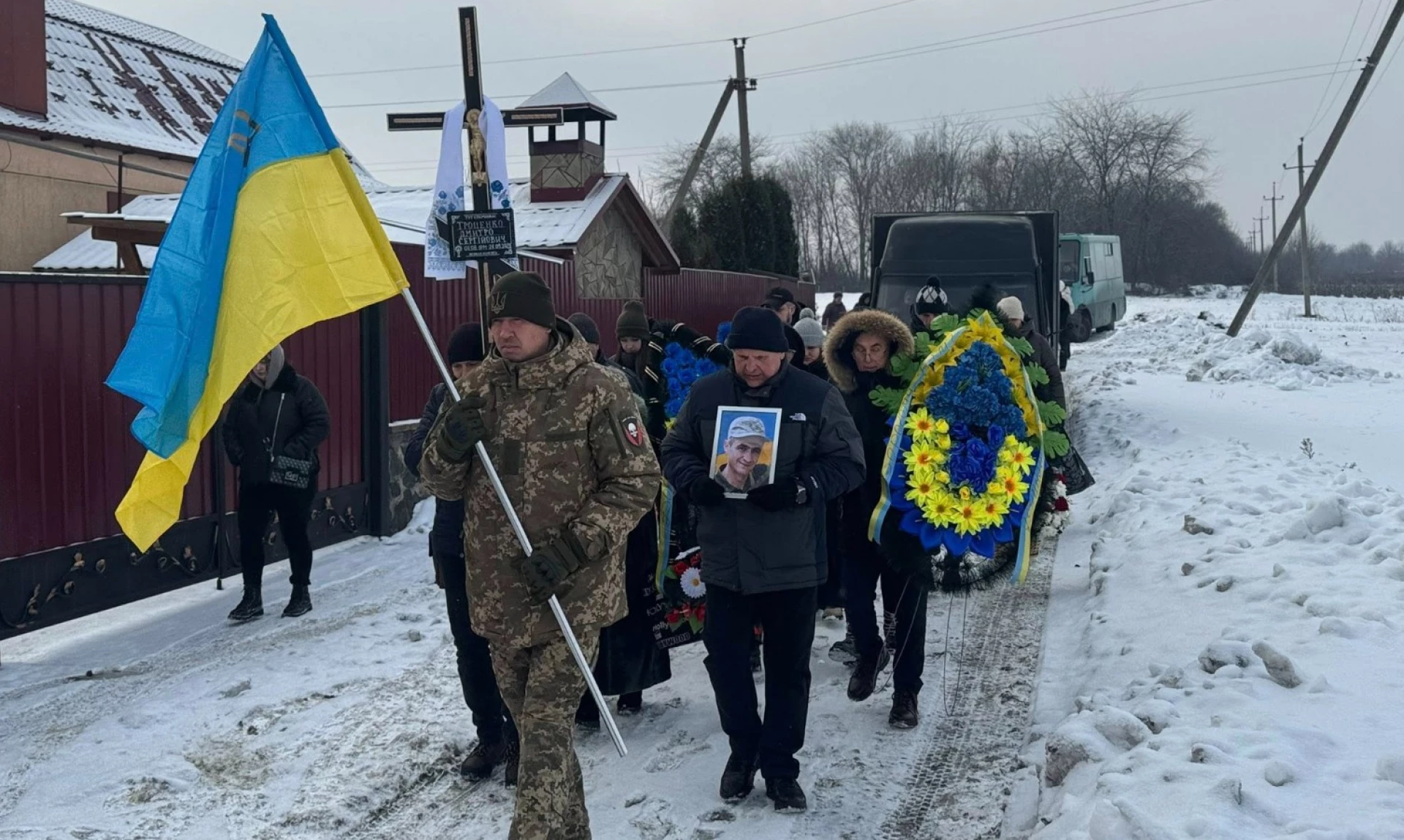 У Черкаській області попрощалися зі снайпером, який загинув на Курському напрямку