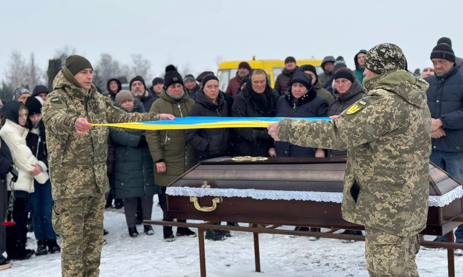 У Черкаській області попрощалися зі снайпером, який загинув на Курському напрямку