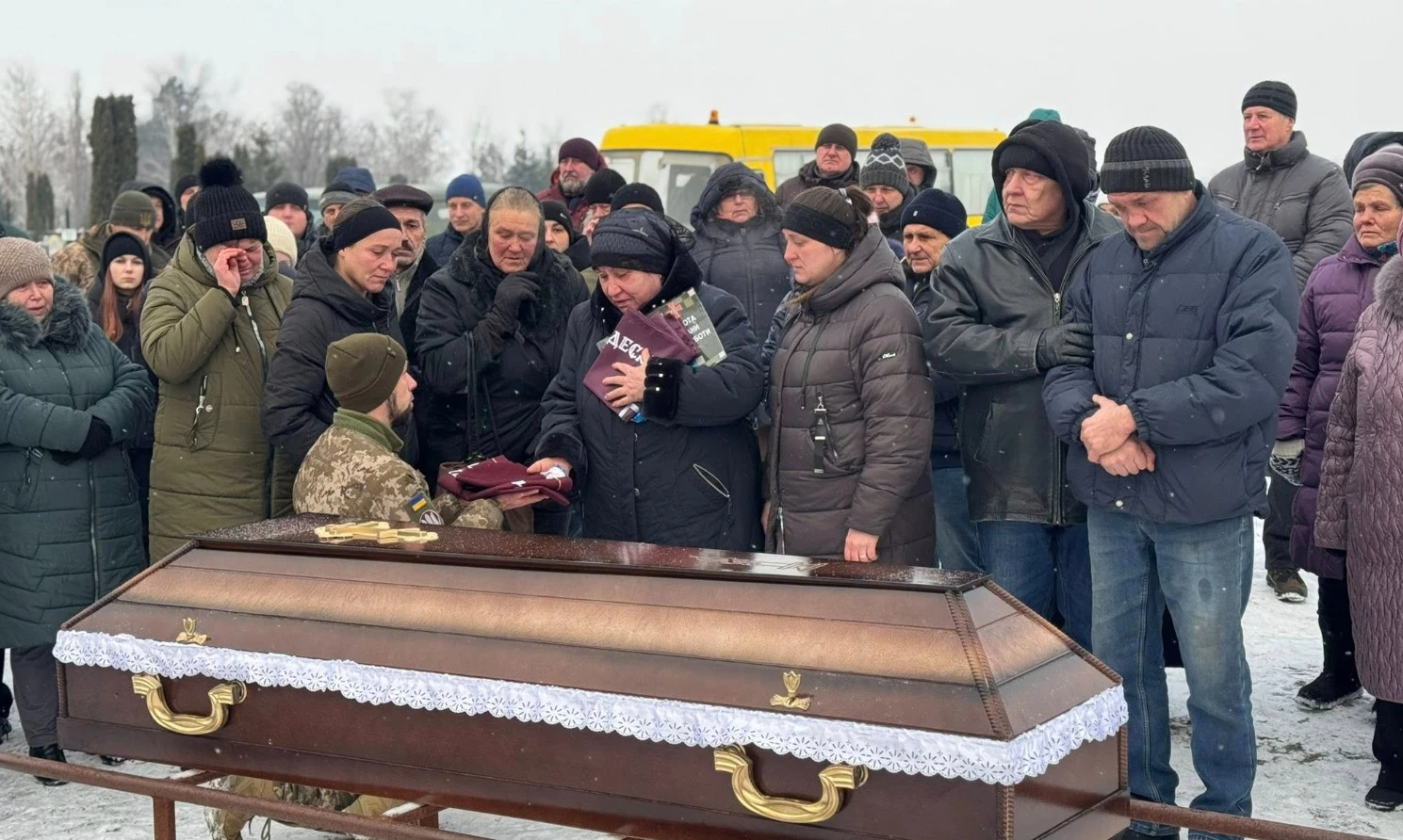 У Черкаській області попрощалися зі снайпером, який загинув на Курському напрямку