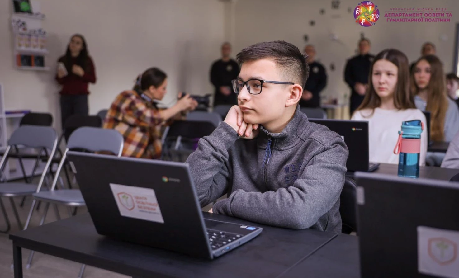 У Черкаській спеціалізованій школі №13 відкрили Центр освітньої безпеки