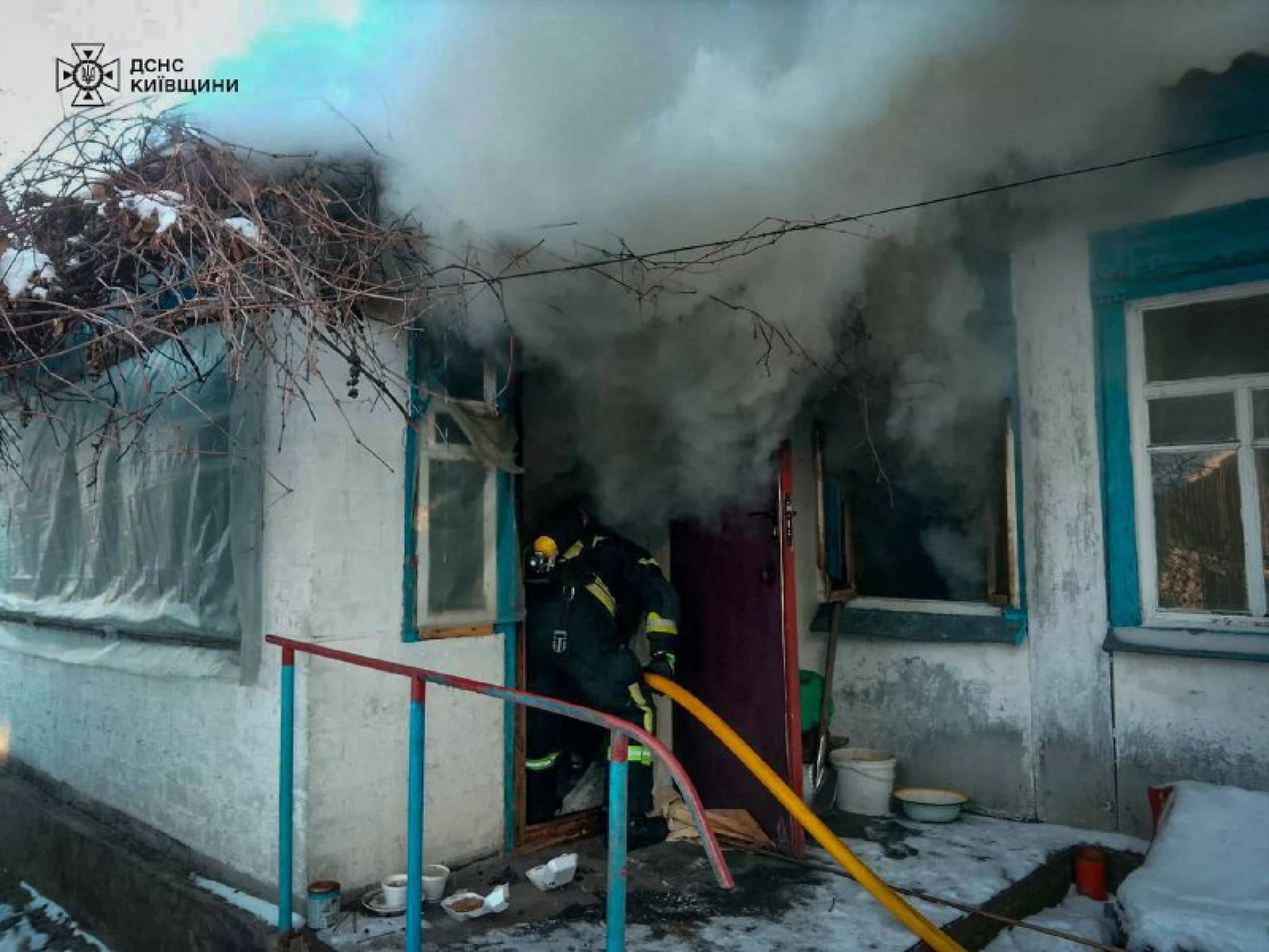 У Борисполі під час пожежі в приватному будинку загинули двоє людей