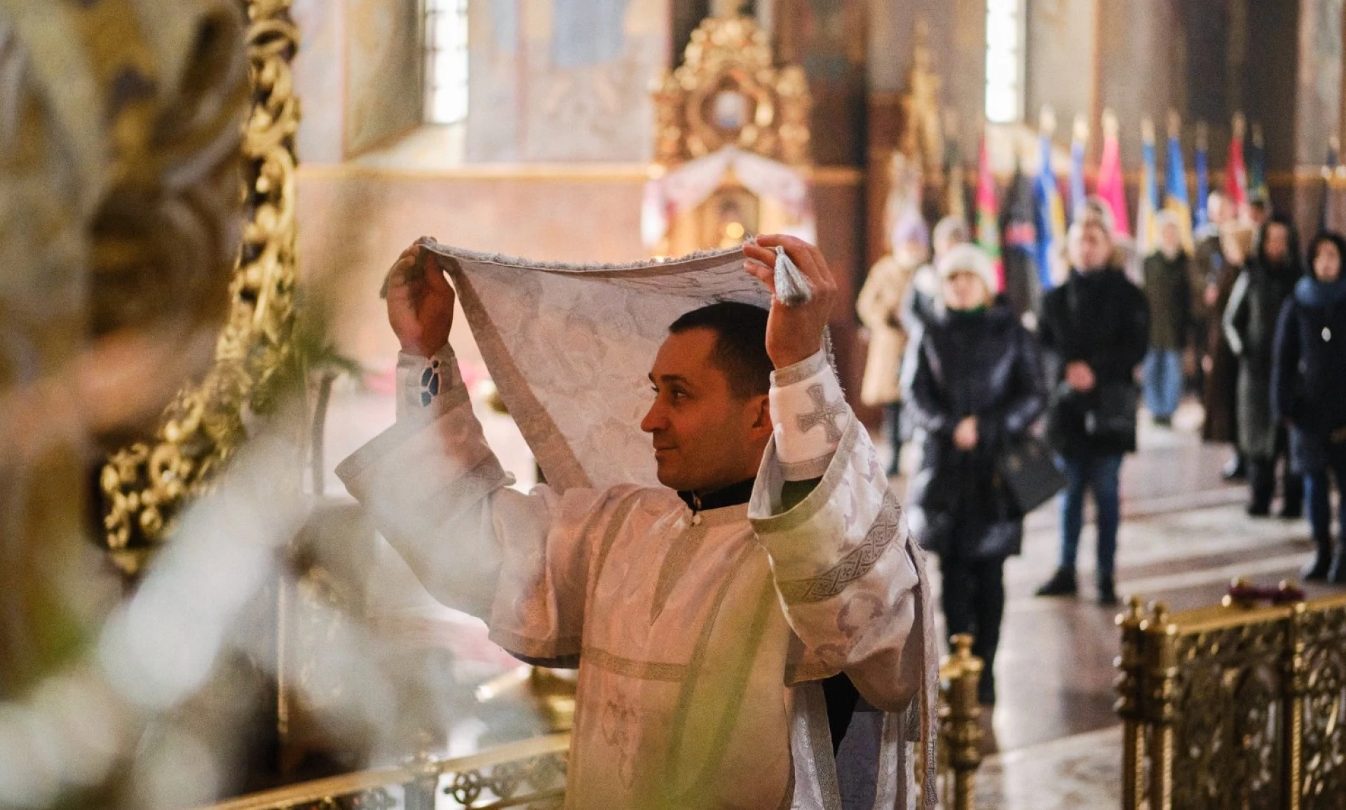 У Свято-Михайлівському кафедральному гарнізонному соборі – новий священник. Фото