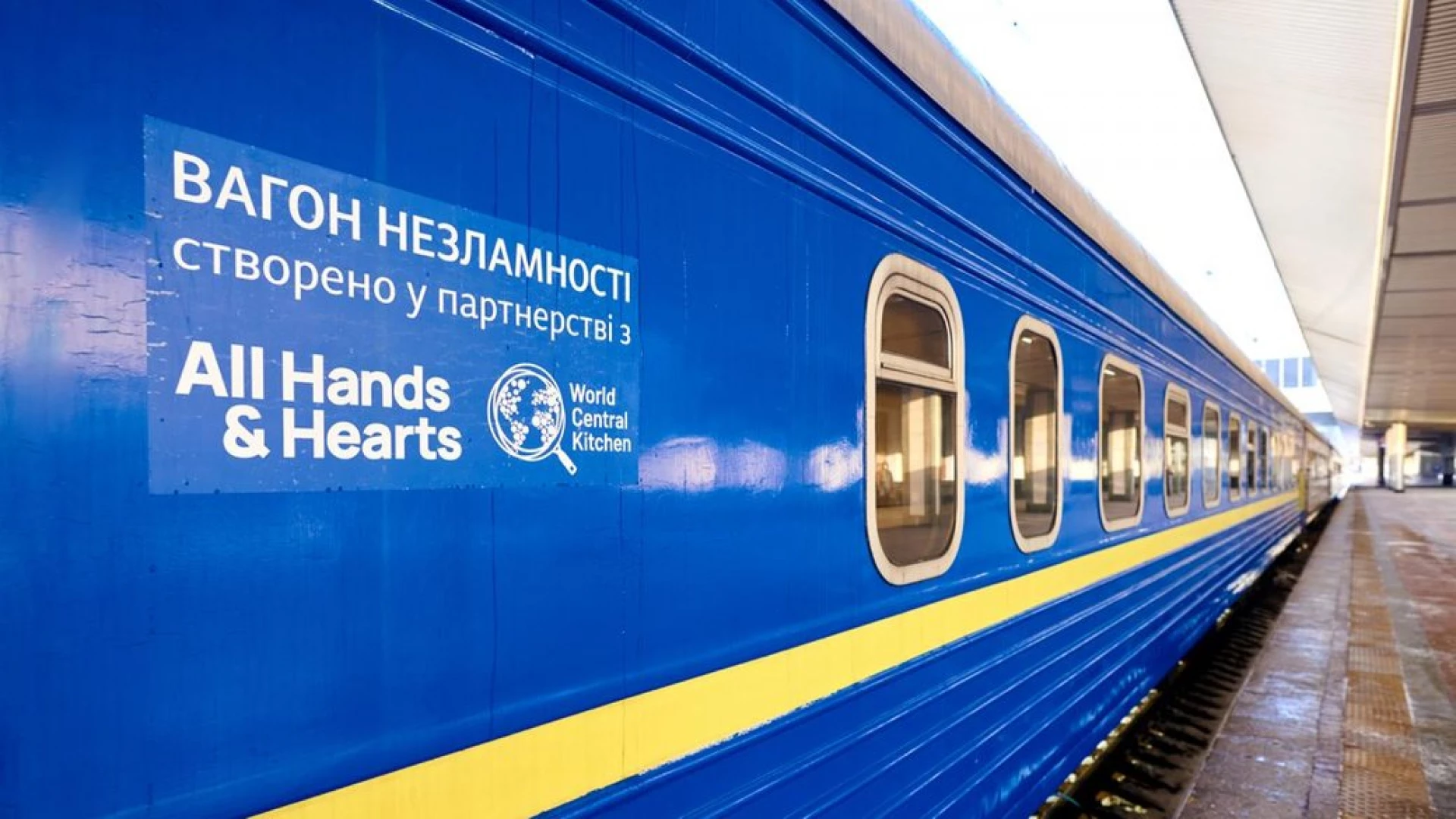 На Київщині «вагони незламності» розмістять на станціях Бородянка, Ірпінь та Буча