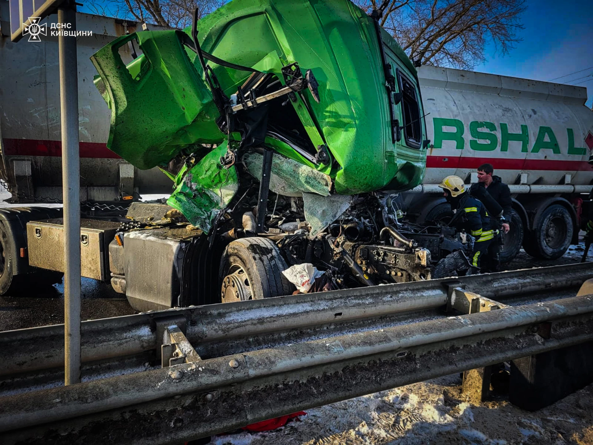 На Київщині внаслідок ДТП одна людина загинула, одна отримала травми