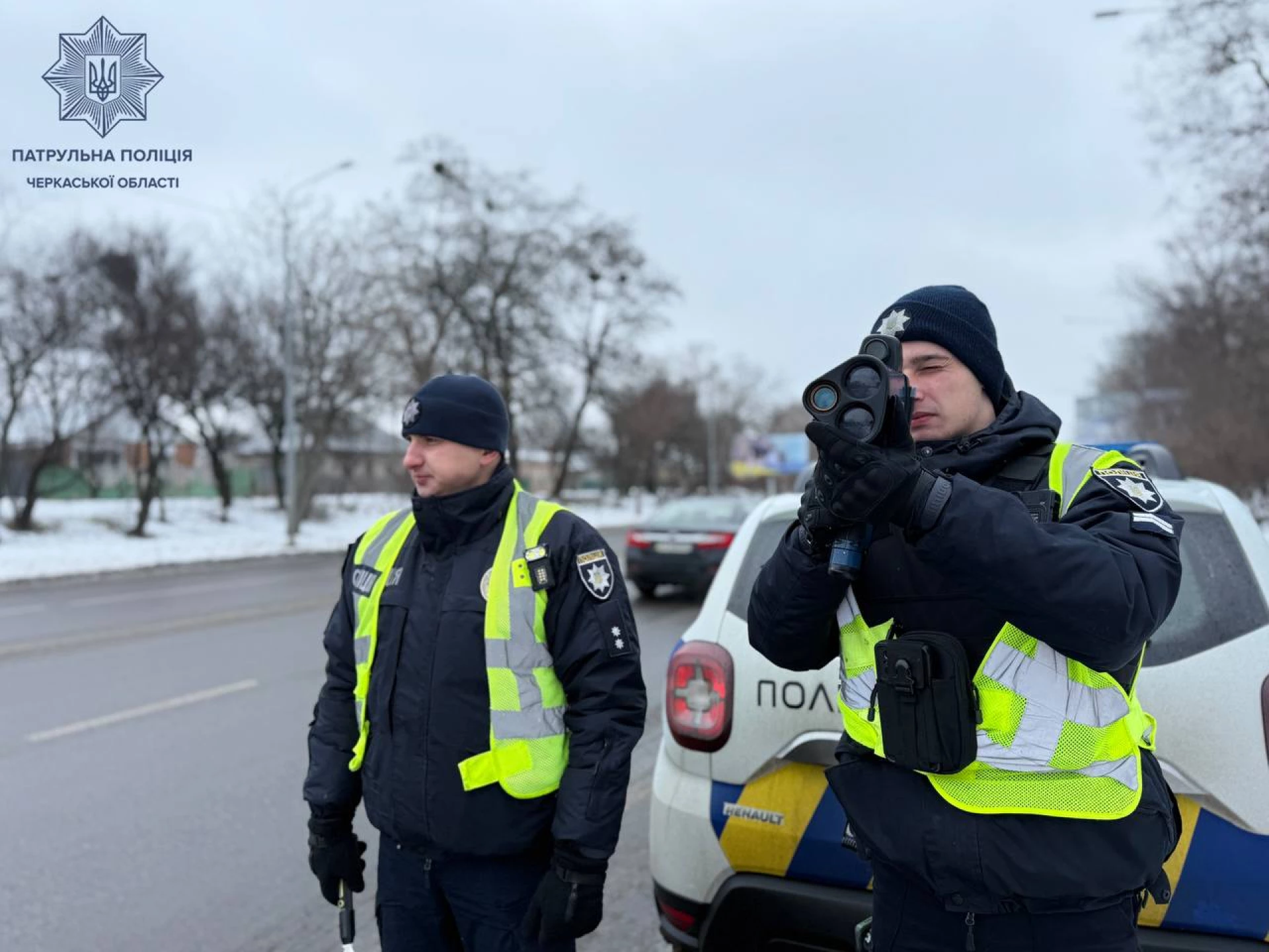 Назвали дороги Черкащини, де стоять TruCAM для вимірювання швидкості