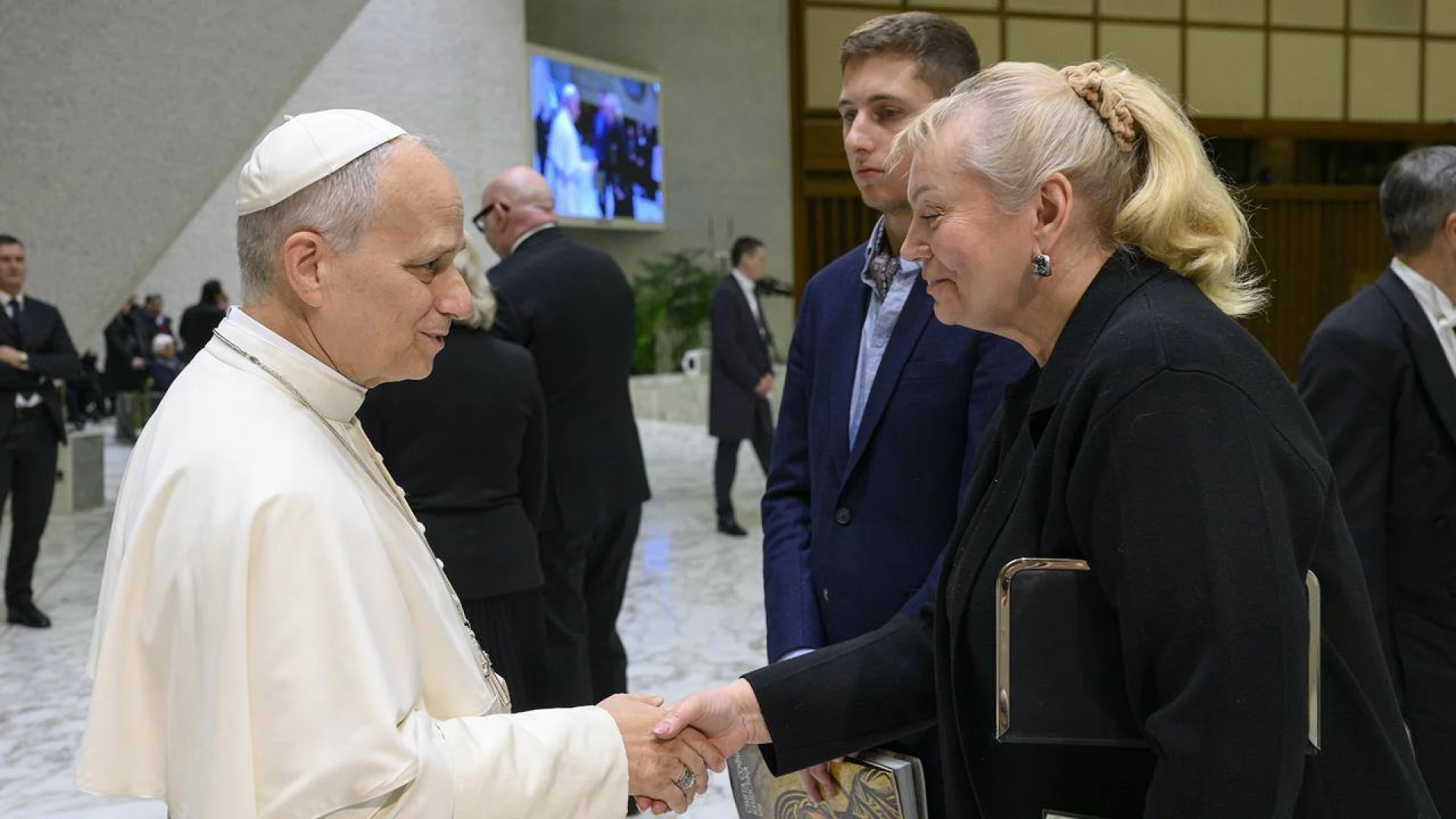 Папі Римському подарували книгу про Софію Київську