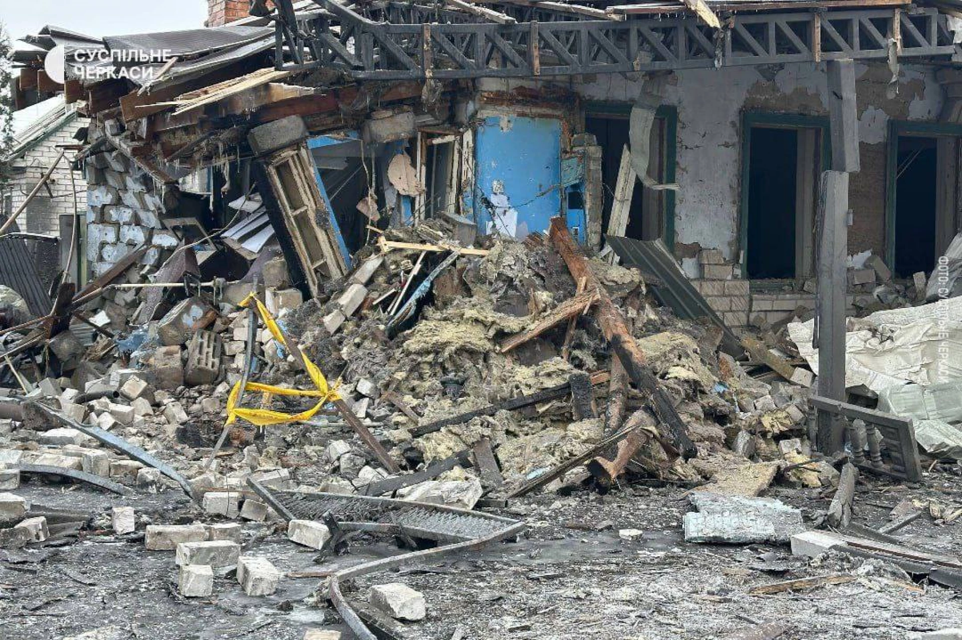 Будинки та інфраструктура стали ціллю російського обстрілу Черкас