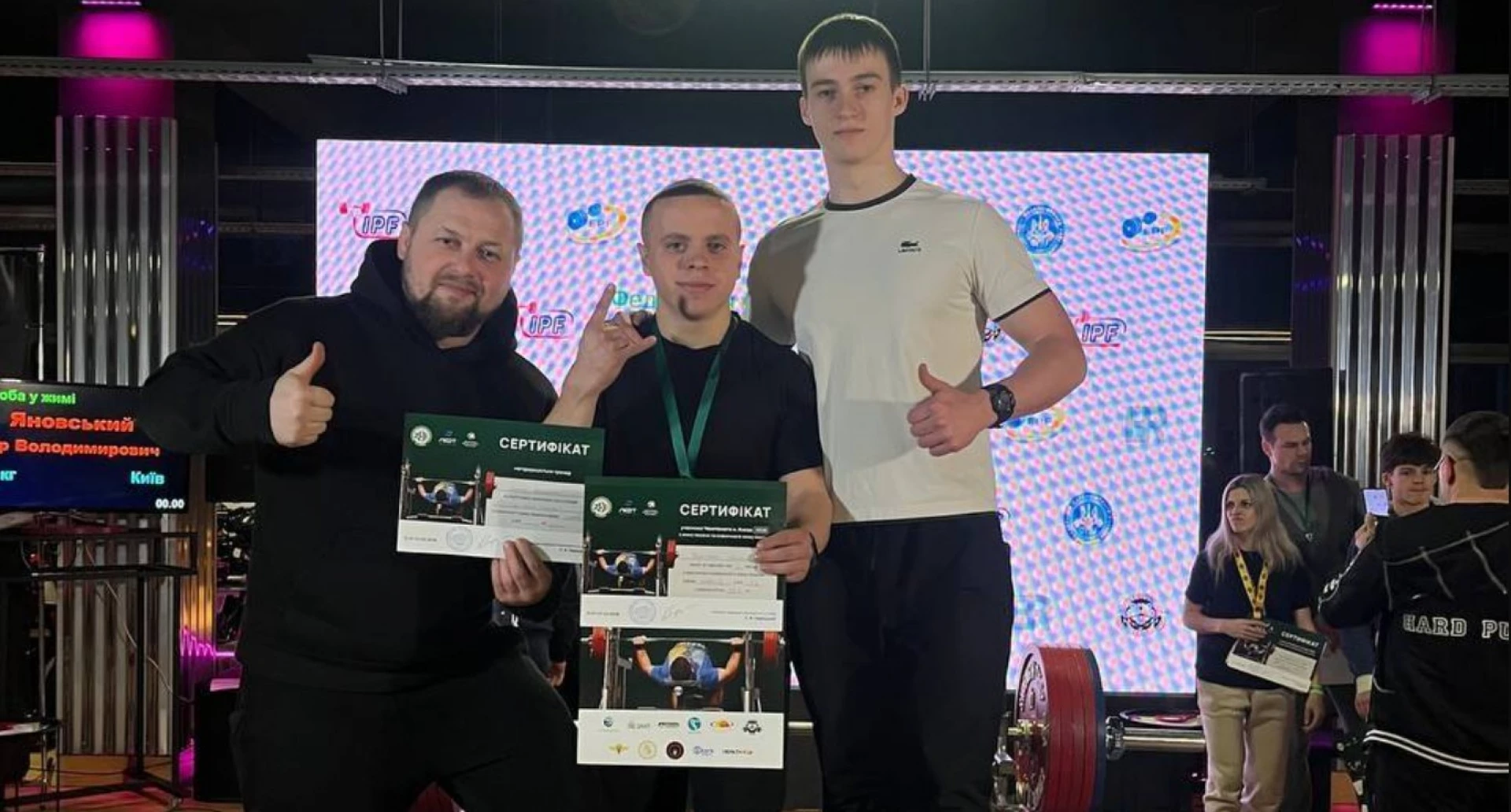 Пауерліфтер з Черкащини виборов «золото» на чемпіонаті в Києві