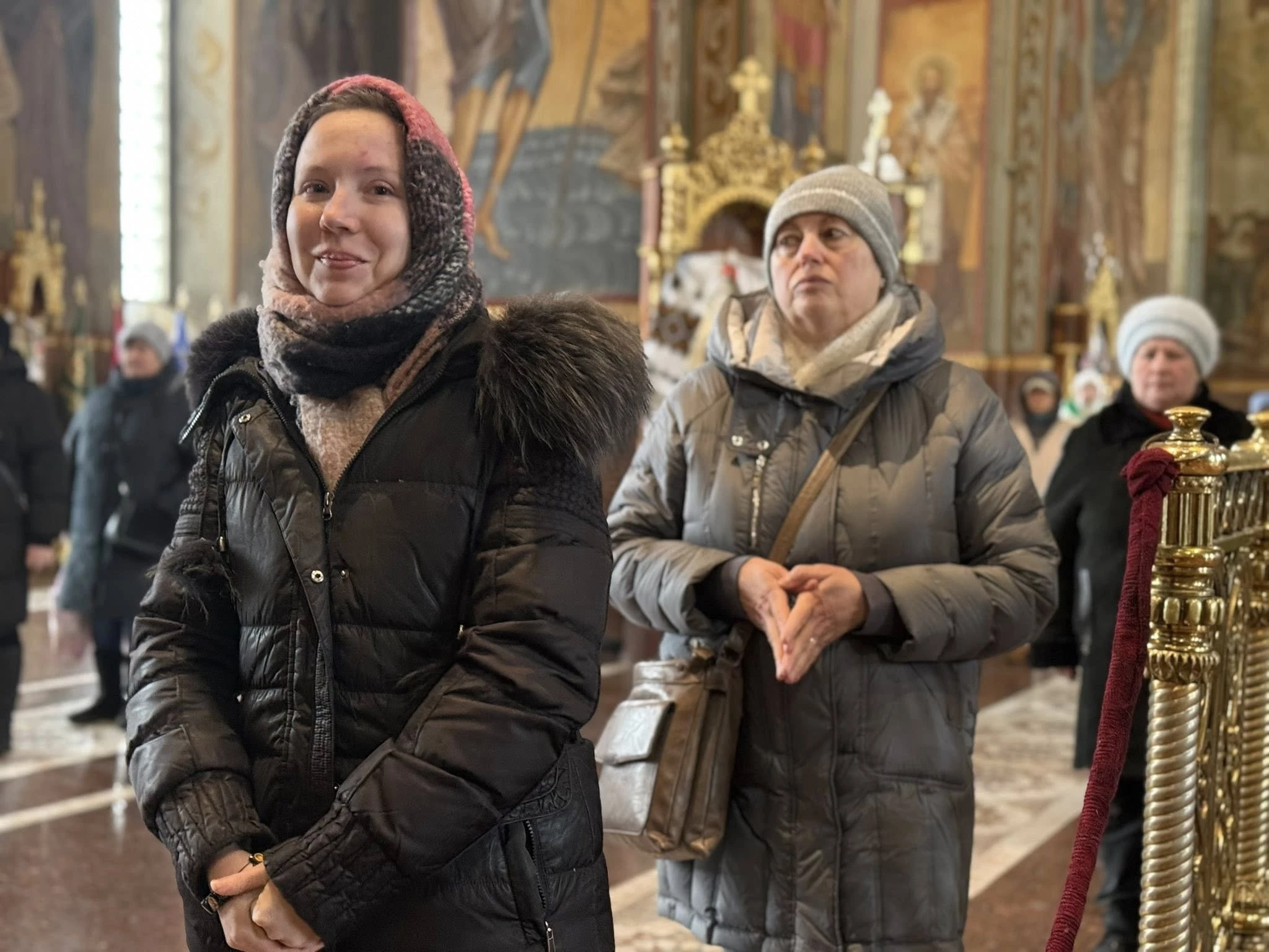 У Свято-Михайлівському гарнізонному соборі освячували свічки з нагоди Стрітення. Фото