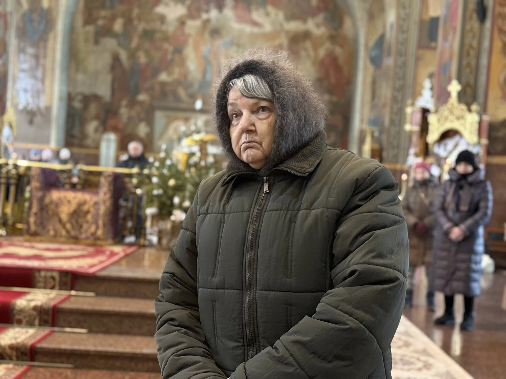 У Свято-Михайлівському гарнізонному соборі освячували свічки з нагоди Стрітення. Фото