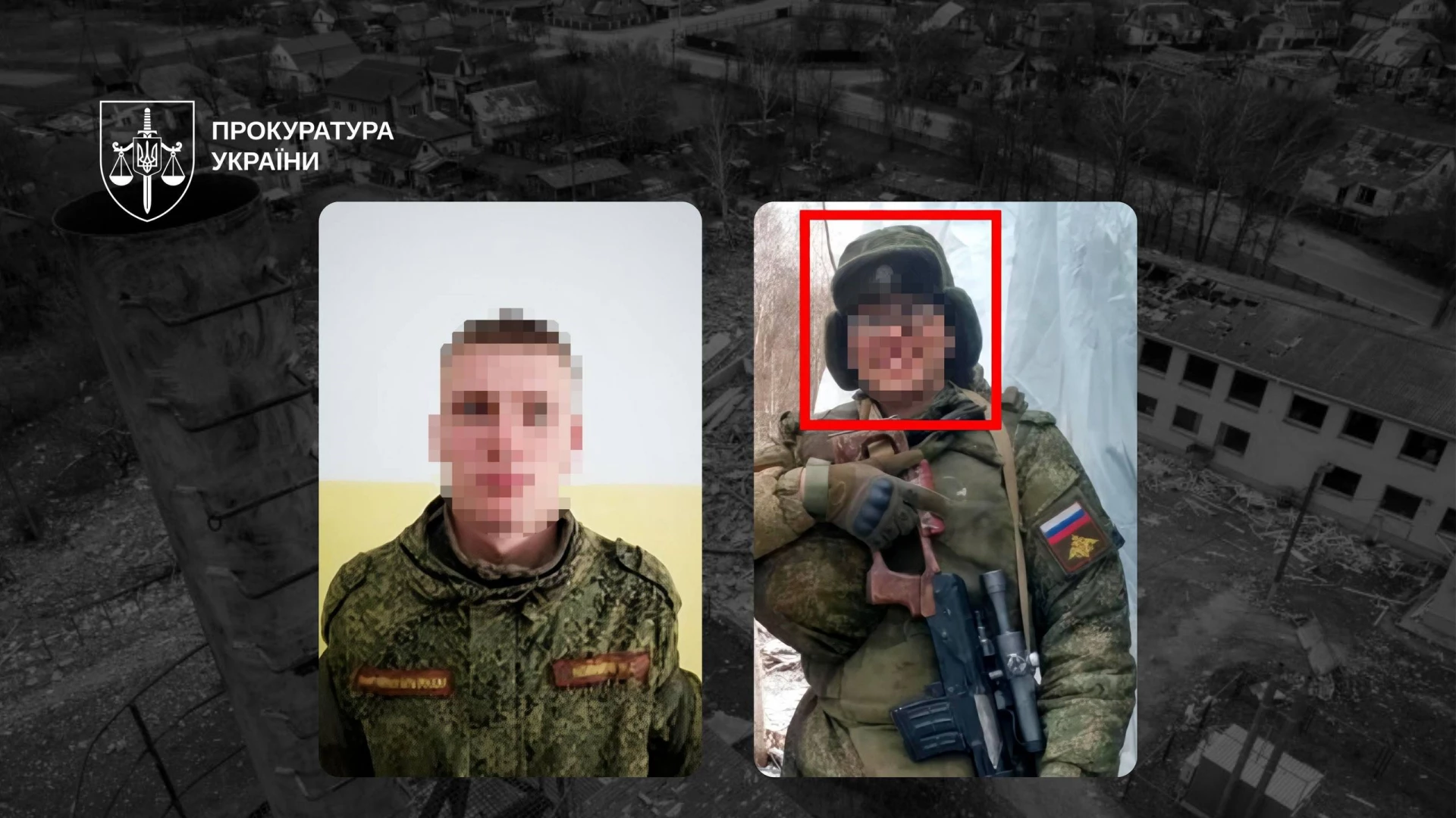 Погрози, насильство та імітація розстрілу: двом російським військовим за злочини на Київщині загрожує до 12 років