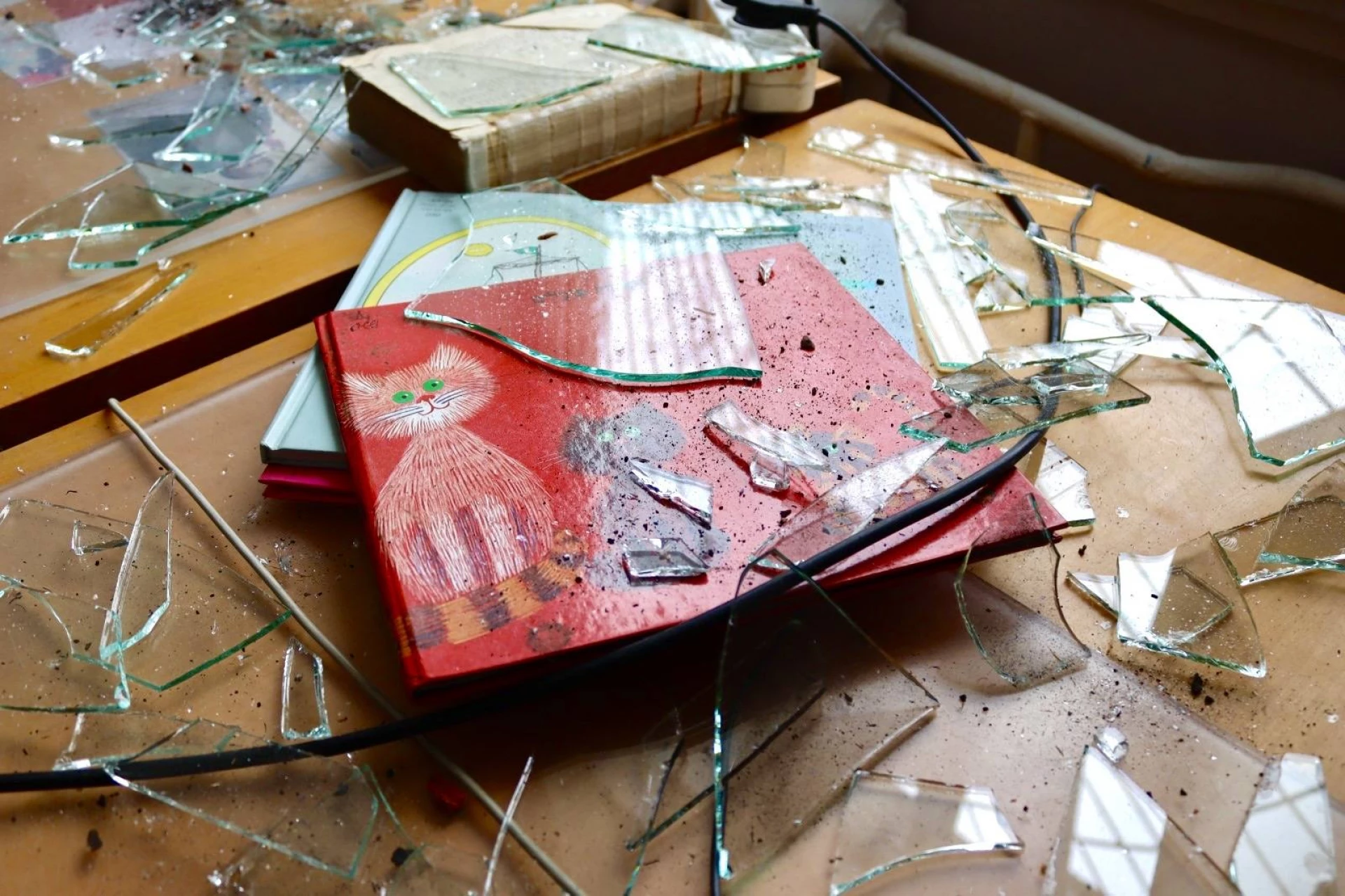 У Києві внаслідок російської атаки пошкоджено Національну бібліотеку України для дітей