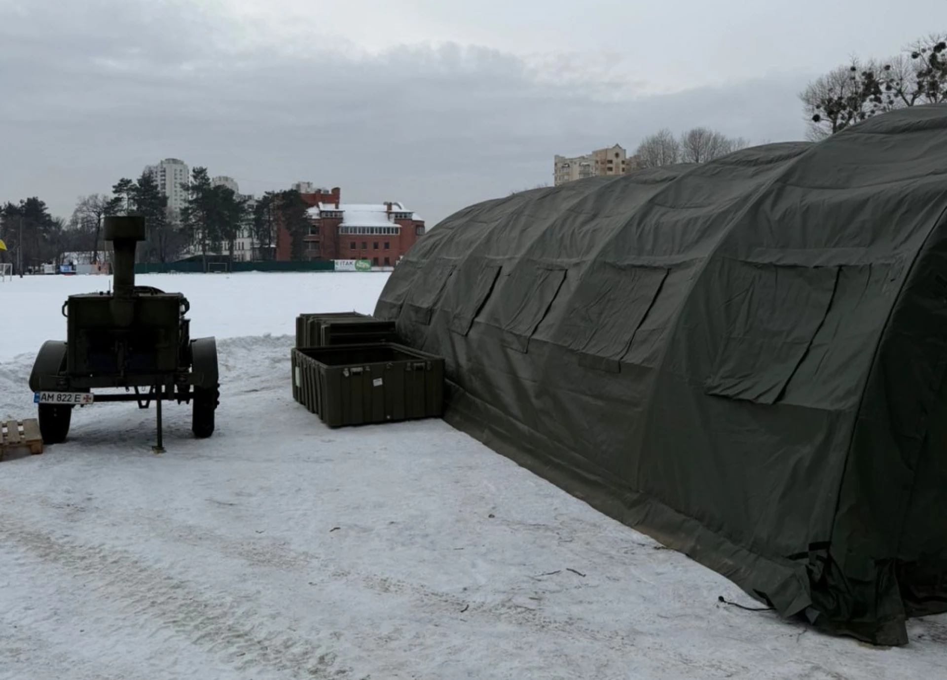 У Дніпровському районі розгорнули додаткові пункти обігріву