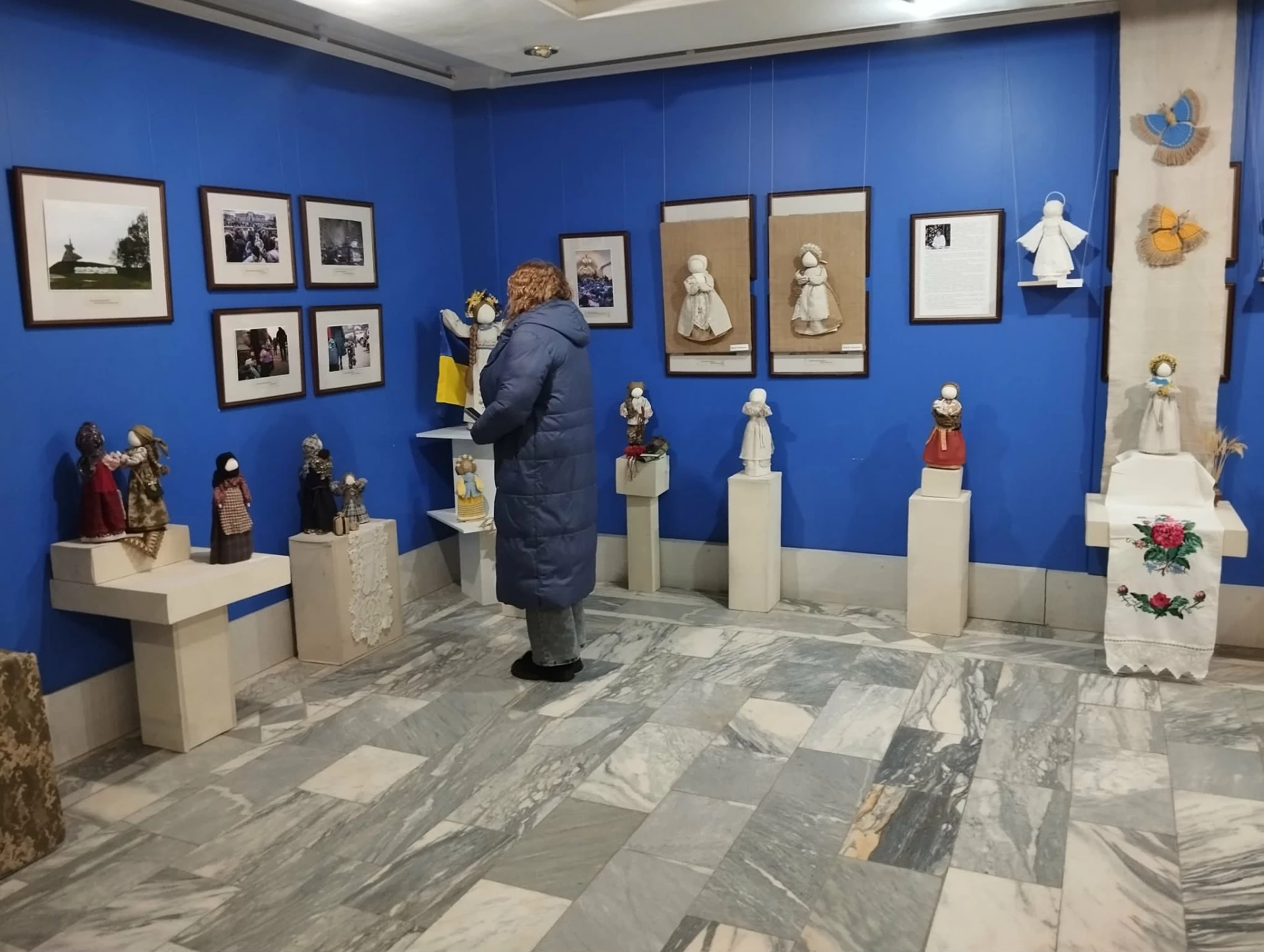 Лялькарка відкрила персональну виставку у музеї Богдана Хмельницького на Черкащині