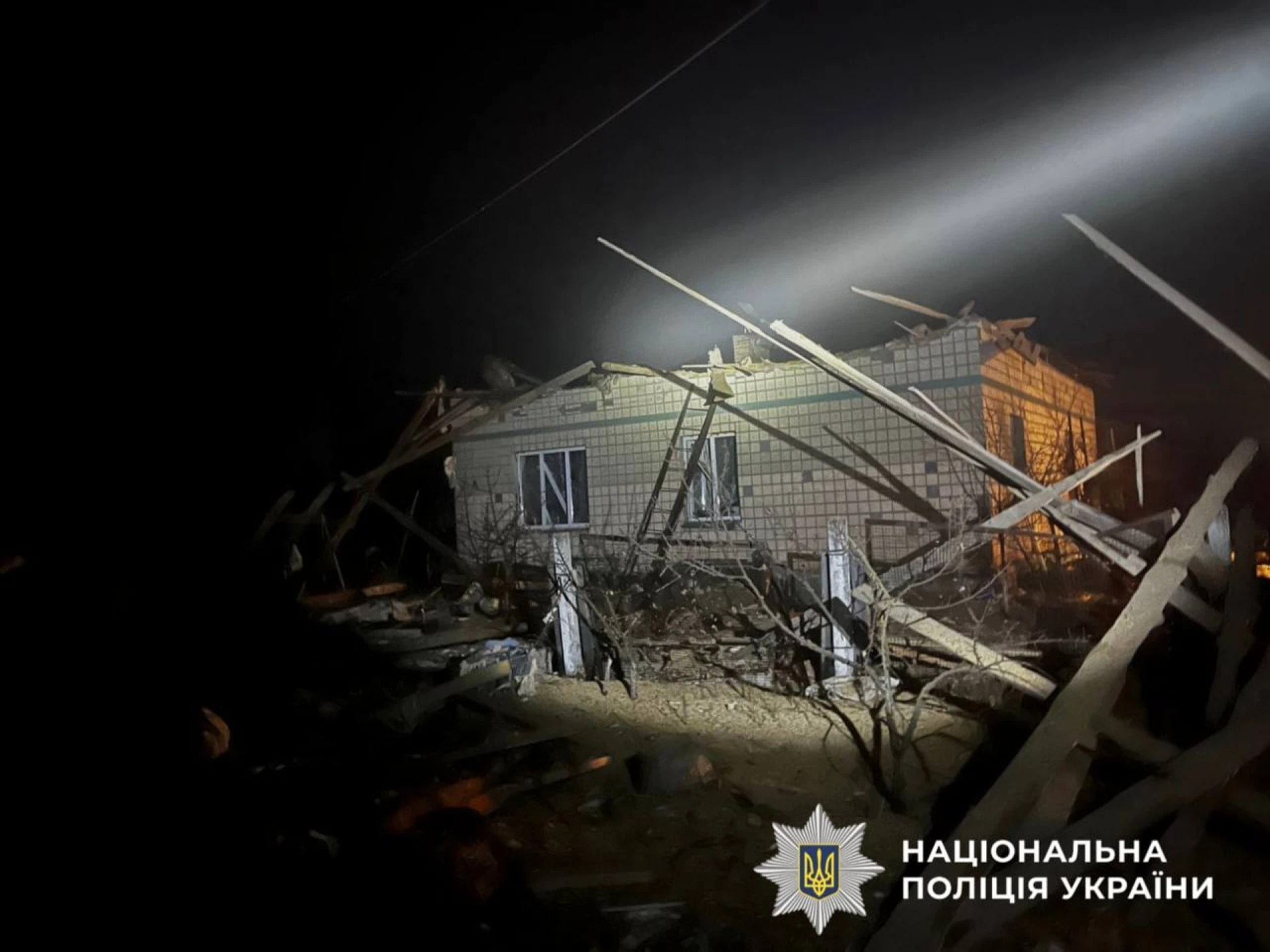 У Вишгородському районі через влучання БпЛА постраждало подружжя