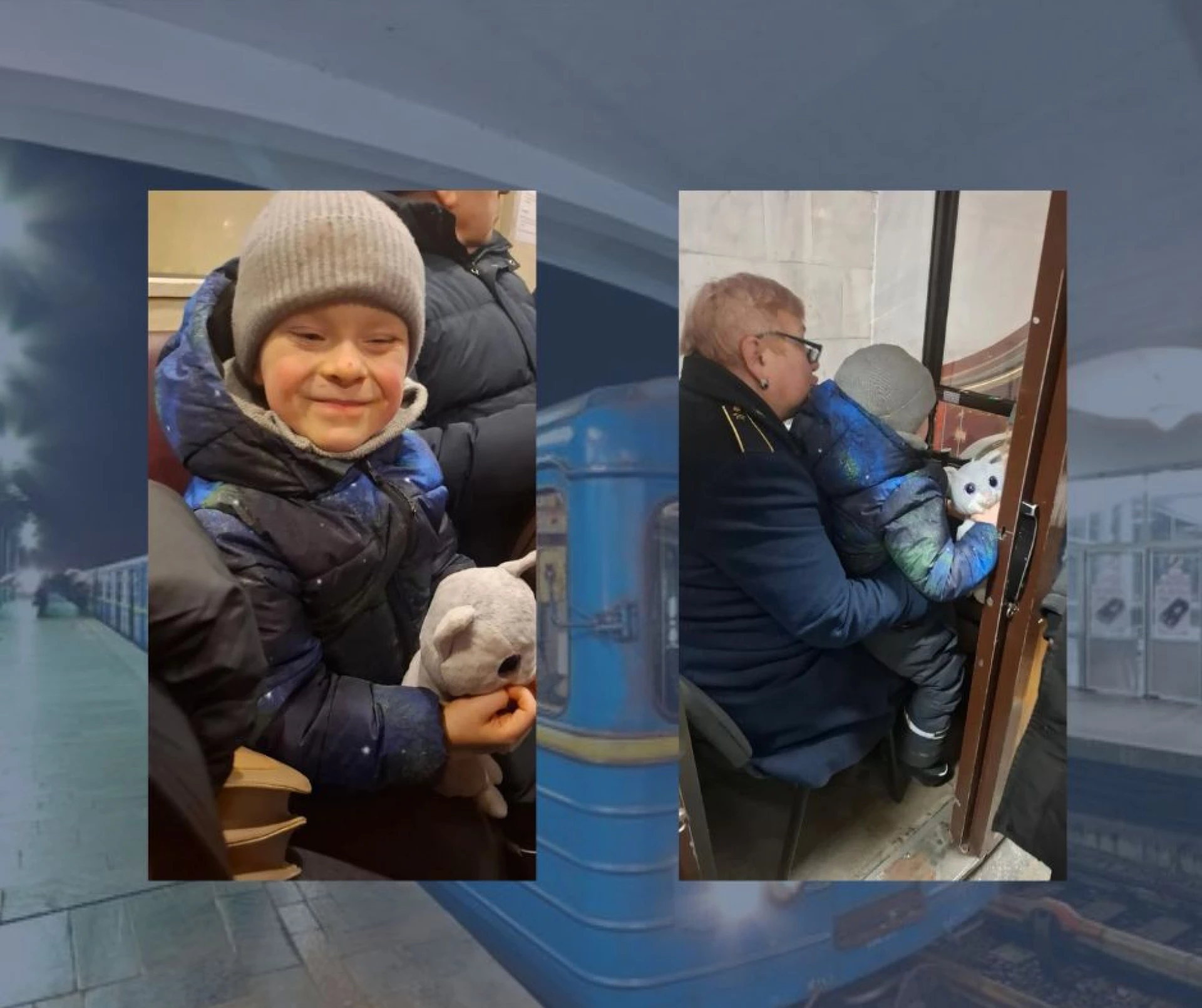 Працівниця метро допомогла маленькому киянину подолати страх поїздок в підземці