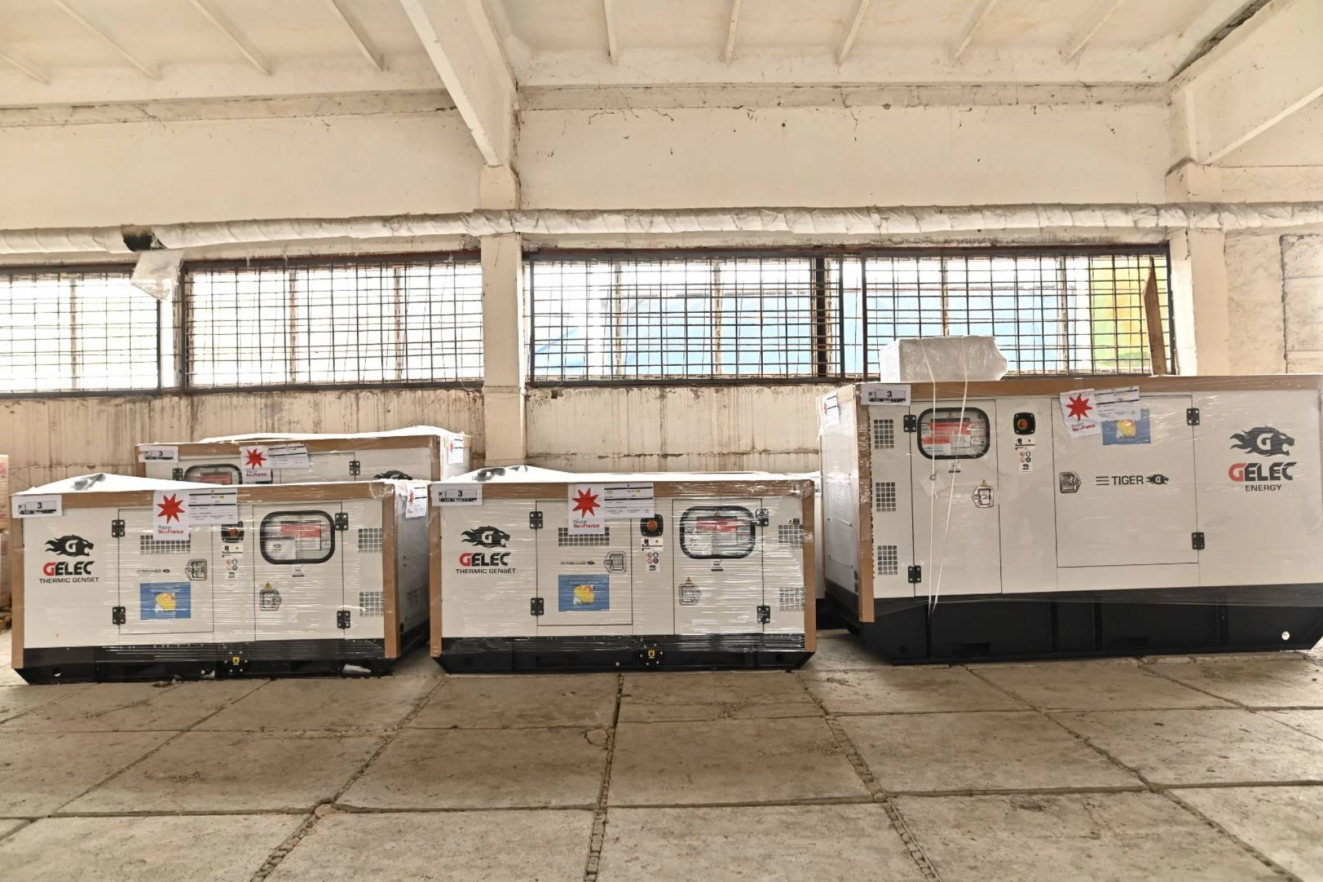 Київщина отримала нову партію генераторів від Франції