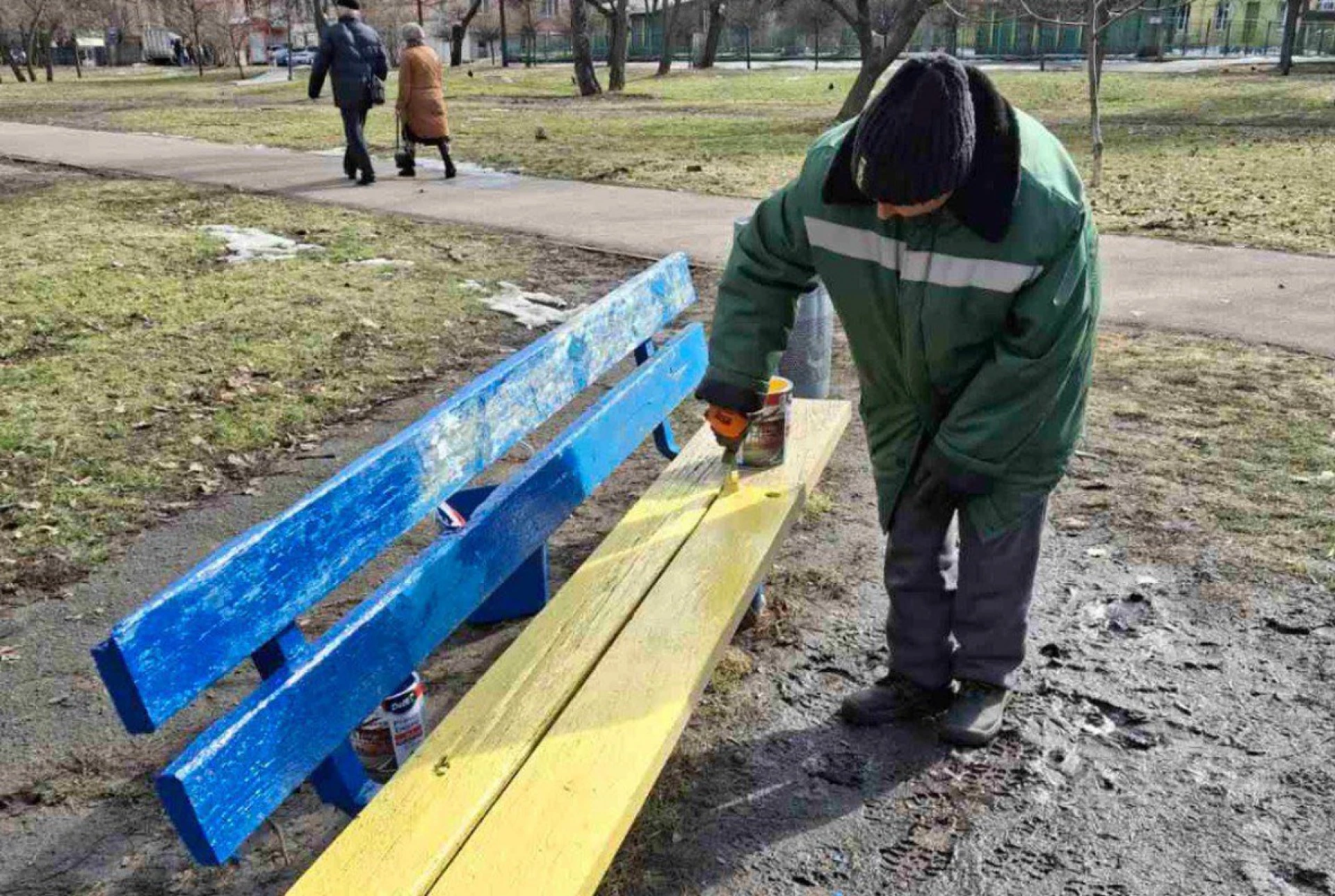 Черкаси прибирають після зими. Фото