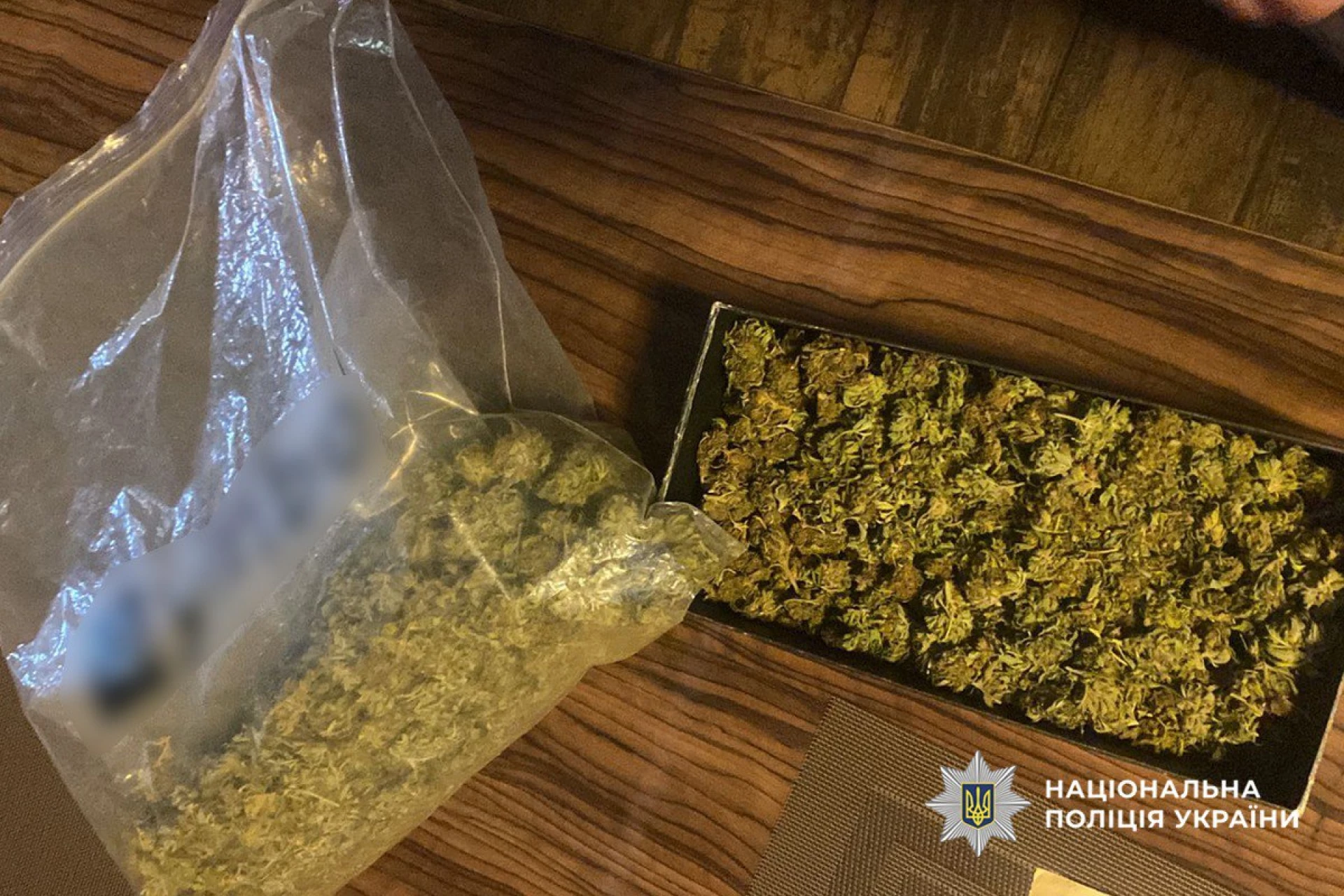 В Умані затримали чоловіка з пістолетом і пакунками амфетаміну