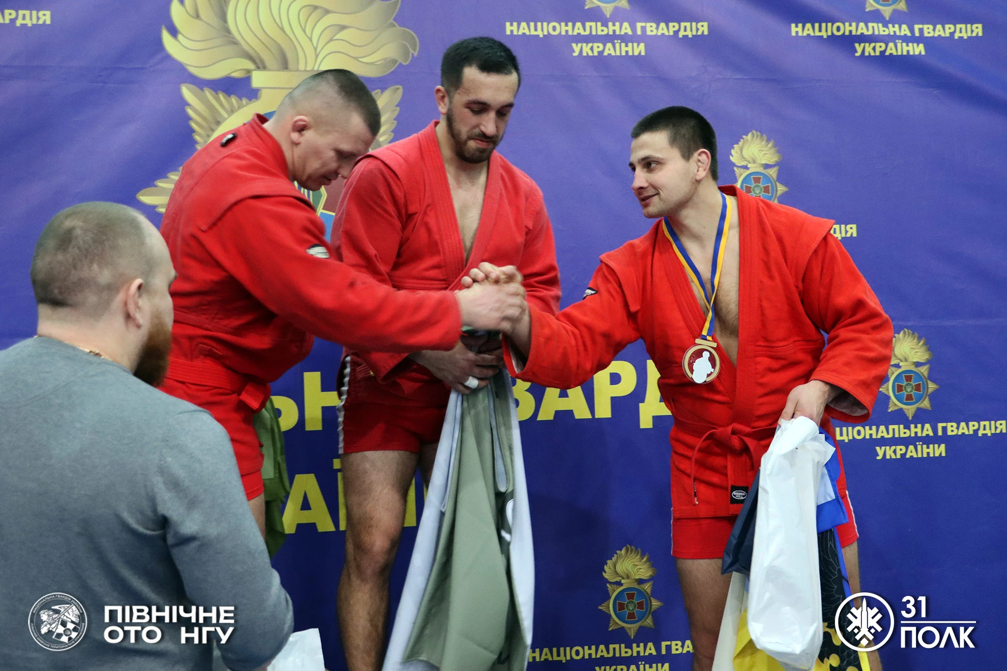 У Черкасах відбувся чемпіонат з самбо серед воїнів Нацгвардії. Фото
