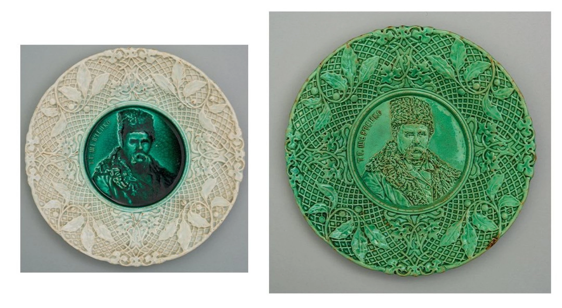 У Києві оцифрували унікальні декоративні тарілки із зображенням Шевченка