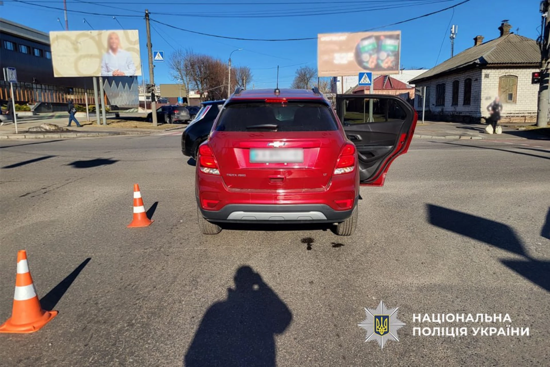 У Черкасах жінка збила двох дітей на пішохідному переході