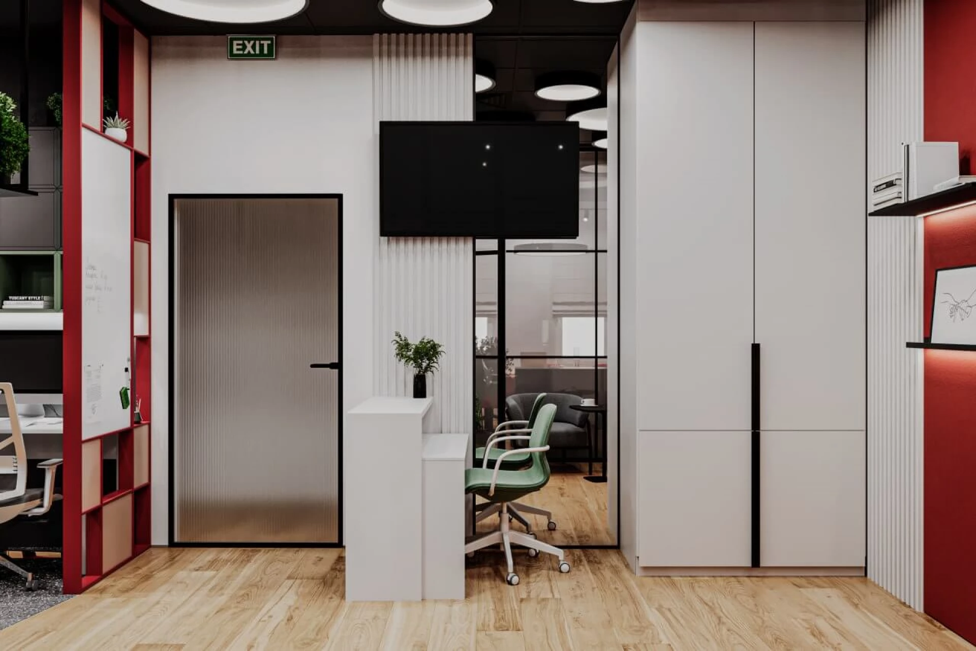 Ідеальне робоче середовище: професійні дизайн-проєкти офісів у Києві