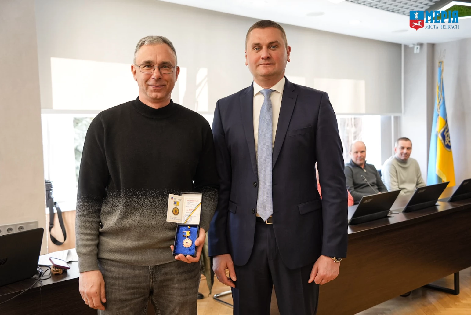 У Черкасах нагородили працівників житлово-комунального господарства. Фото