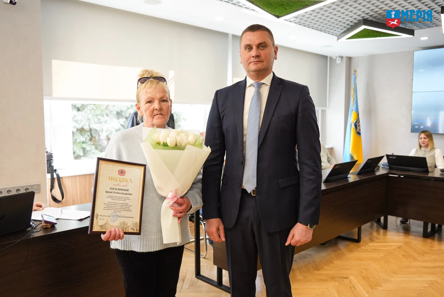У Черкасах нагородили працівників житлово-комунального господарства. Фото