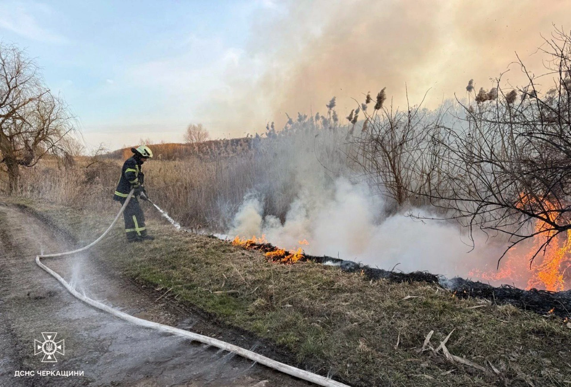 На Черкащині зафіксували 23 пожежі протягом доби