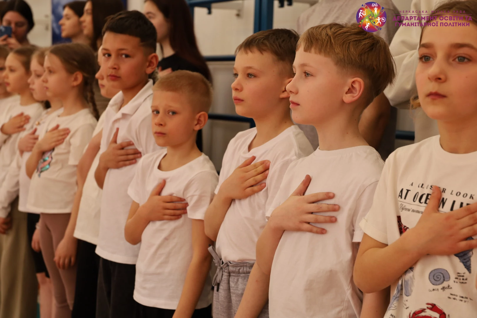 Оновлений спортзал відкрили у Першій міській гімназії Черкас. Фото