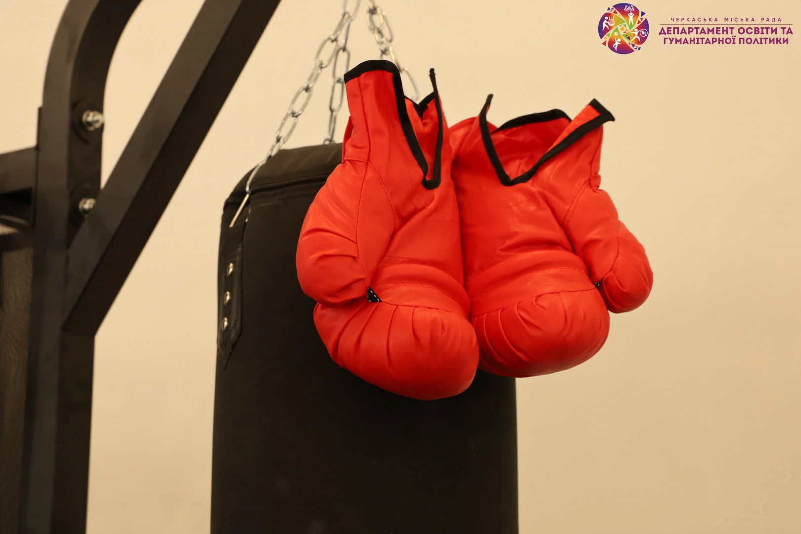 Оновлений спортзал відкрили у Першій міській гімназії Черкас. Фото