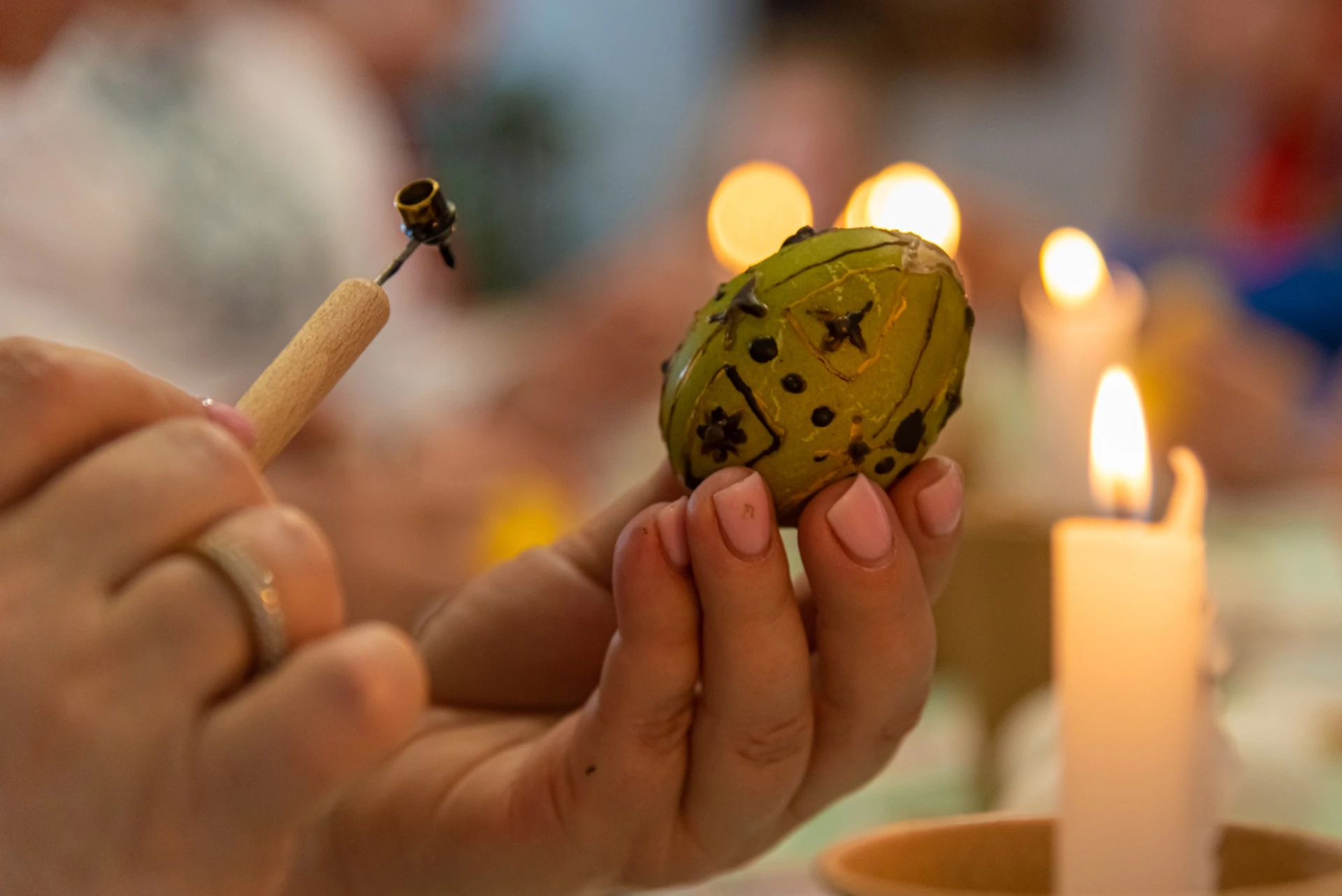 У Каневі провели майстер-клас із розпису писанок разом із польськими гостями