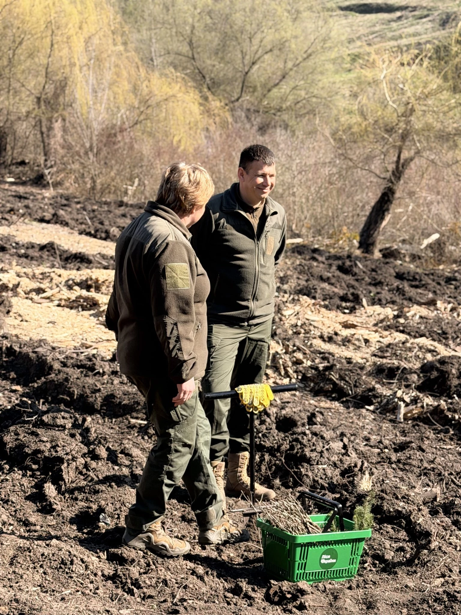 Новий гай висадили в урочищі на Черкащині. Фото