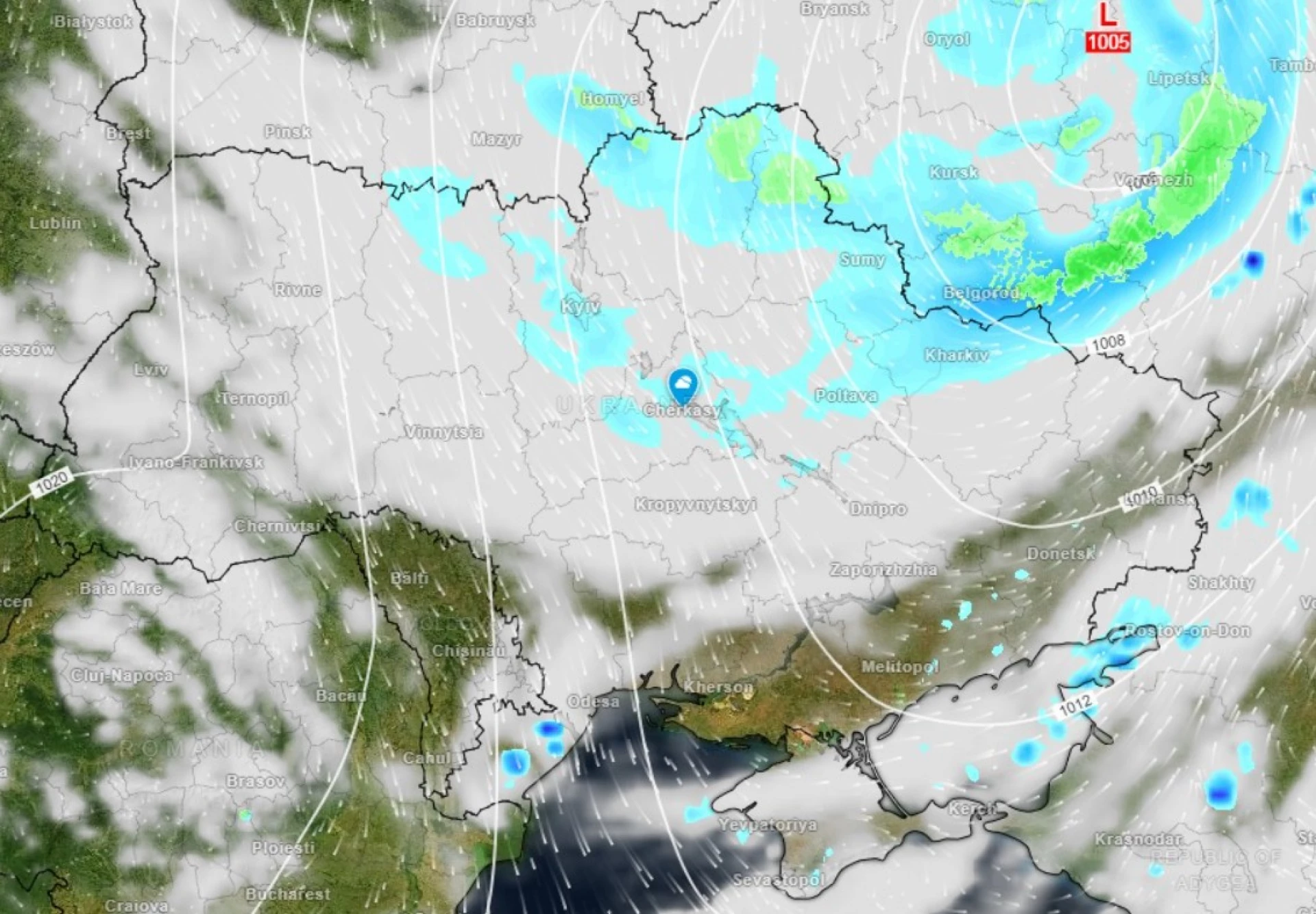 Очікують заморозки на поверхні ґрунту у Черкаській області