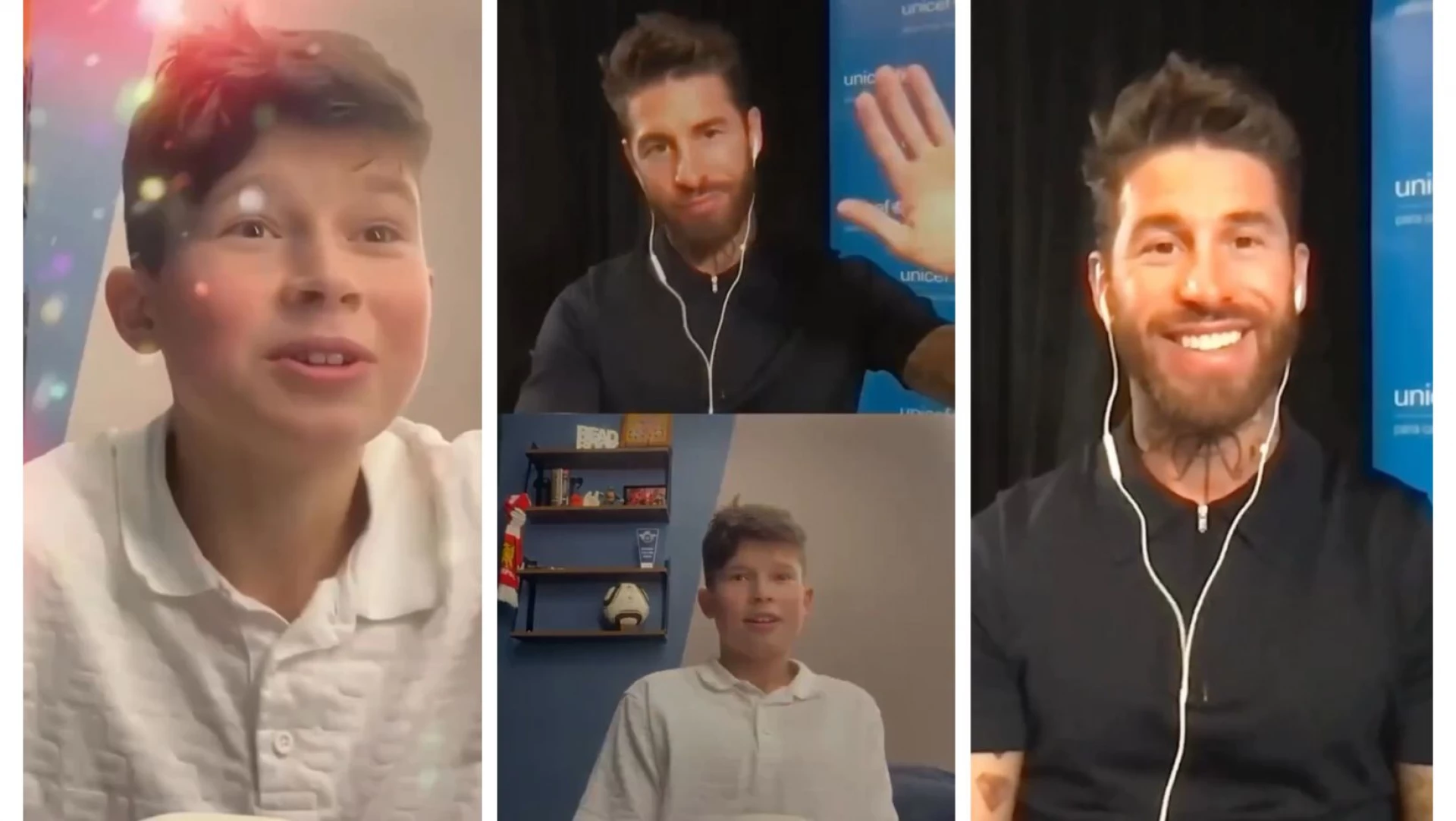 Серхіо Рамос підтримав юного футболіста з Києва, який тренується на зруйнованому стадіоні «Локомотива»