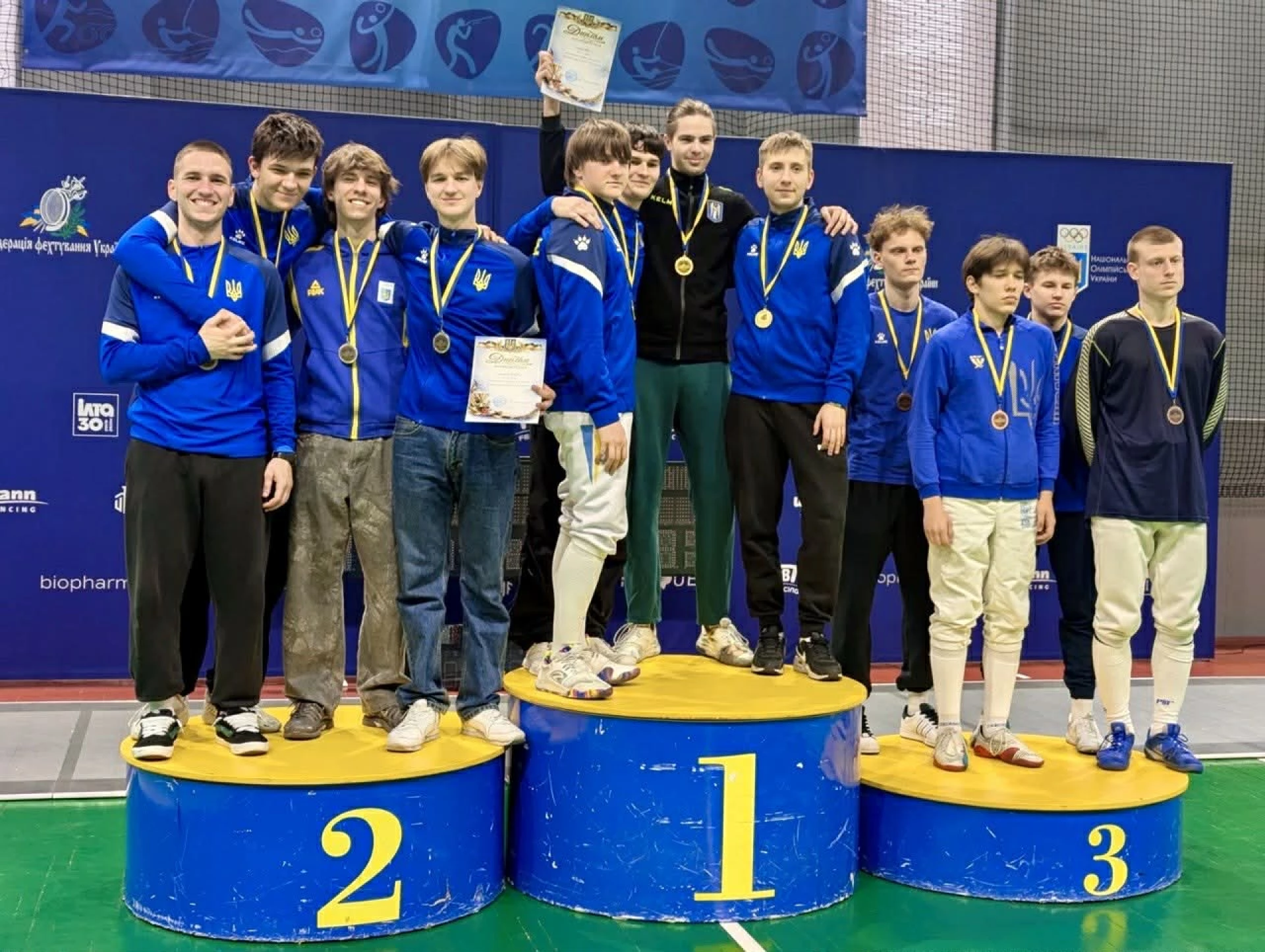 Черкаські фехтувальники здобули нагороди на чемпіонаті України