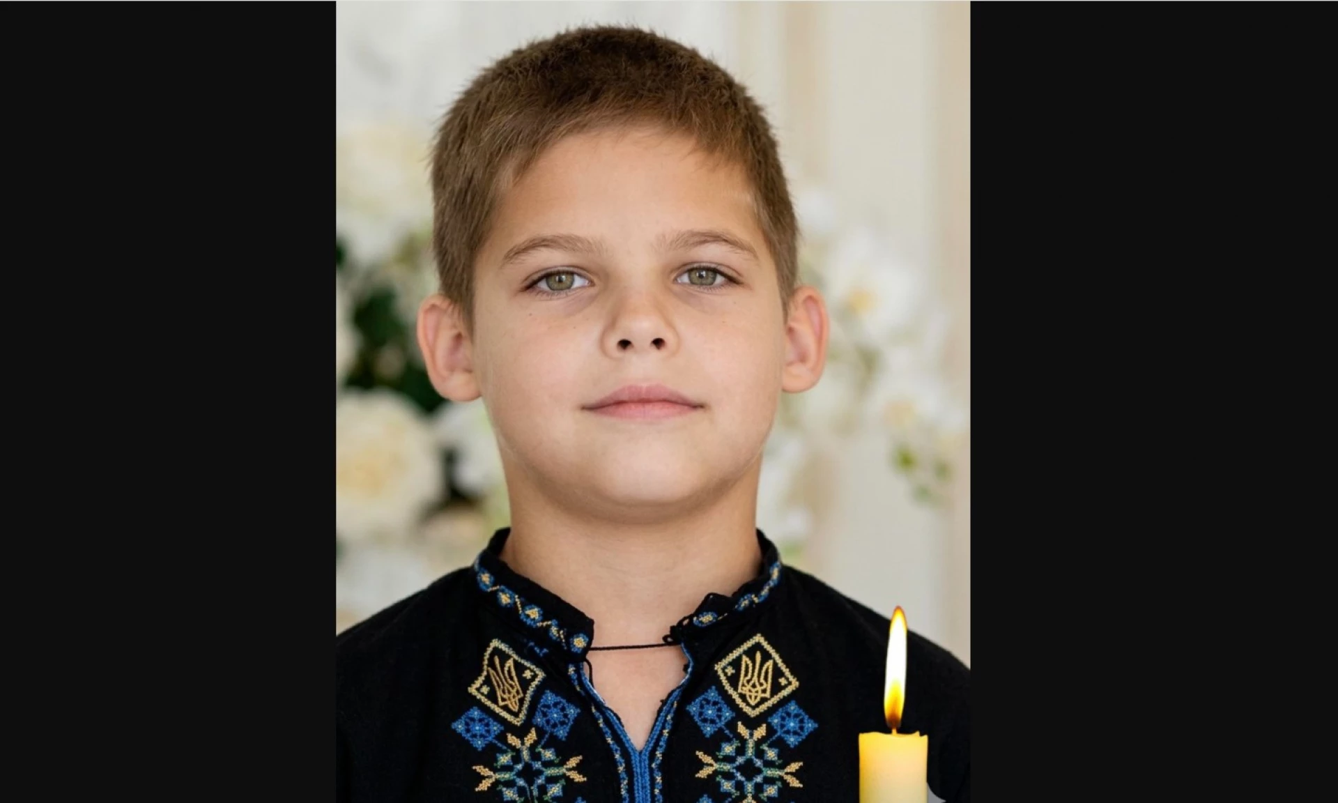 У Черкасах 16 квітня прощатимуться з учнем 2-го класу Богданом Сергеєвим, якого вбила Росія