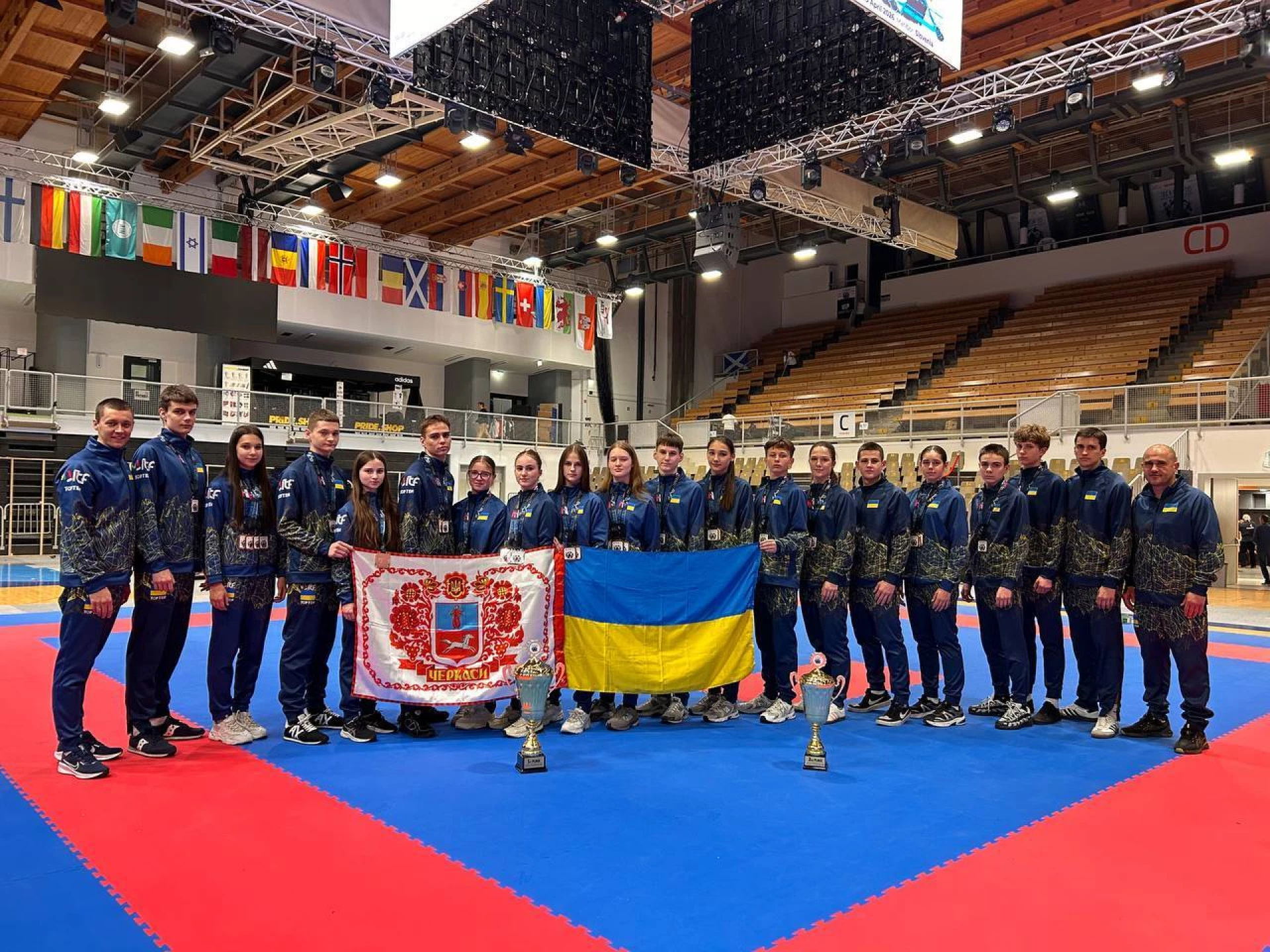 Черкасці завоювали 35 медалей на чемпіонаті Європи з таеквон-до