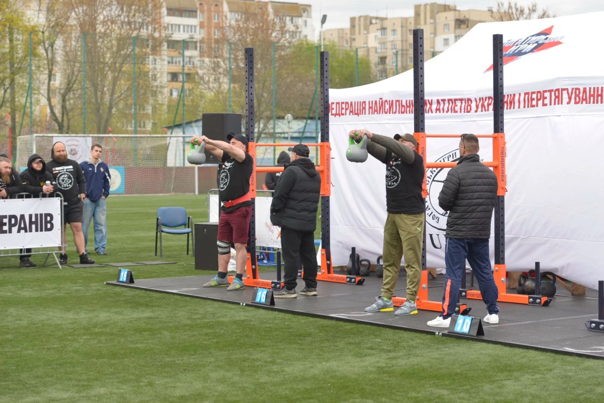 На Київщині змагаються богатирі – ветерани війни