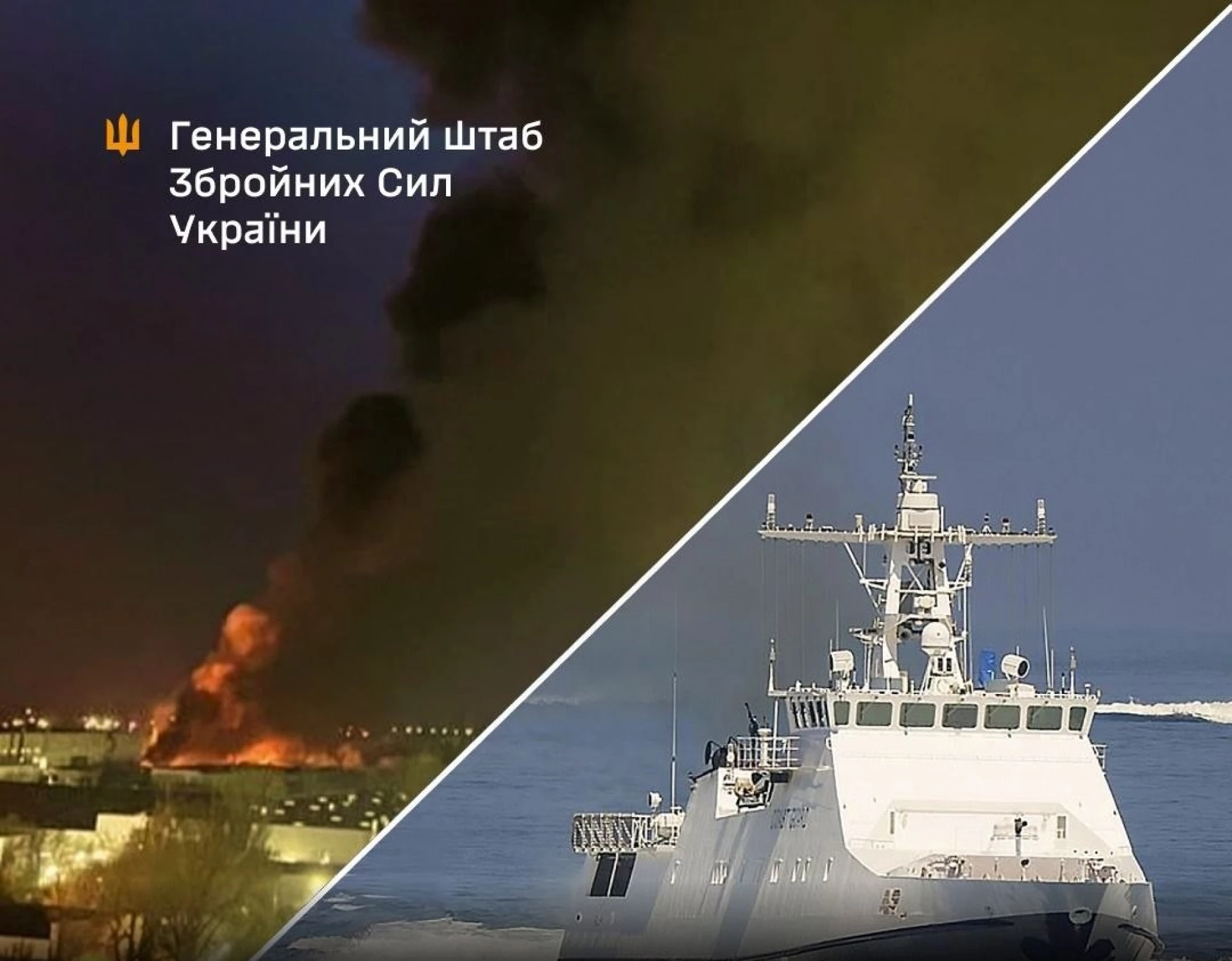 Сили оборони уразили завод БпЛА та корабель ФСБ РФ