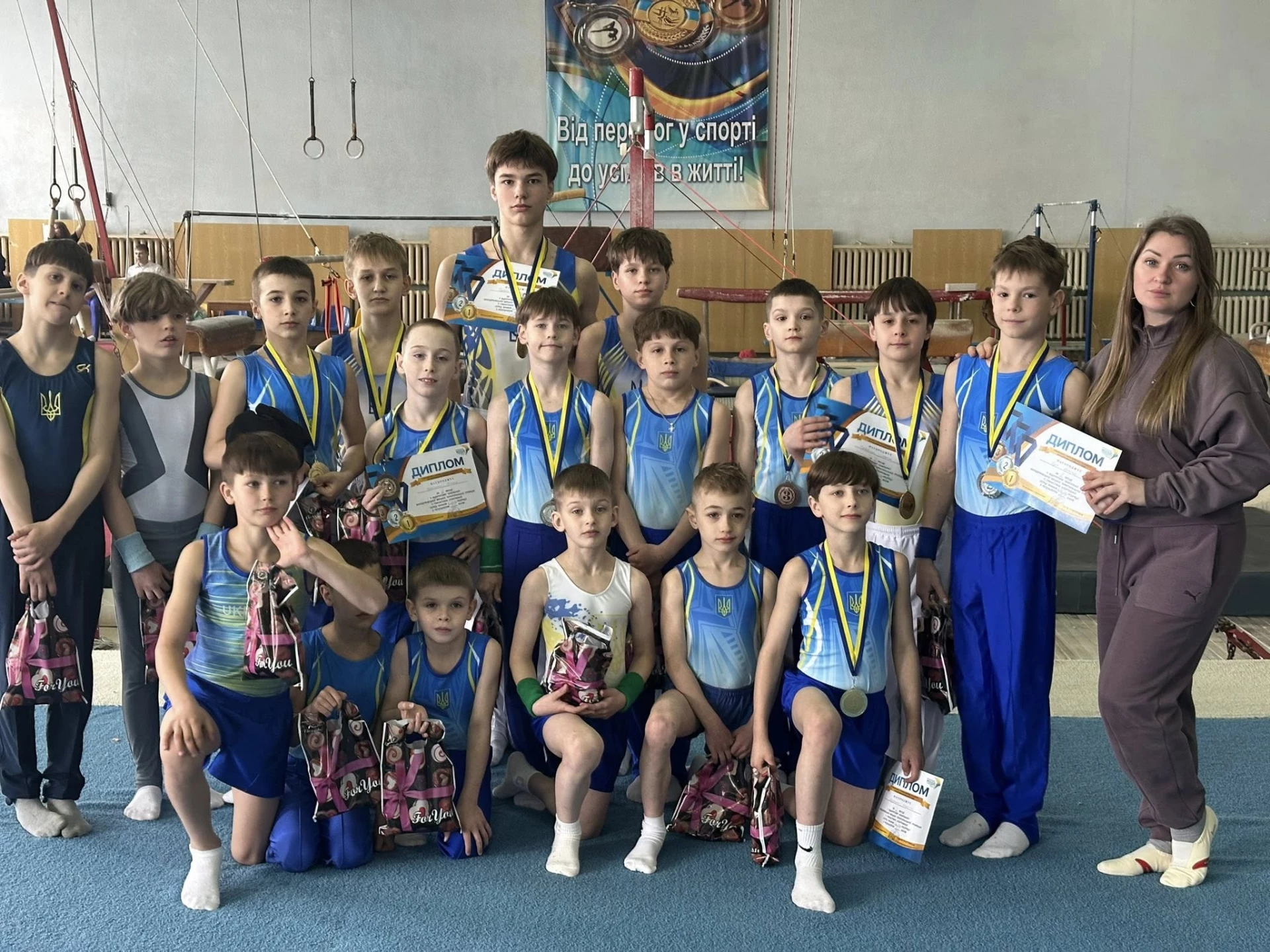 Черкаські гімнасти здобули нагороди на чемпіонаті в Білій Церкві