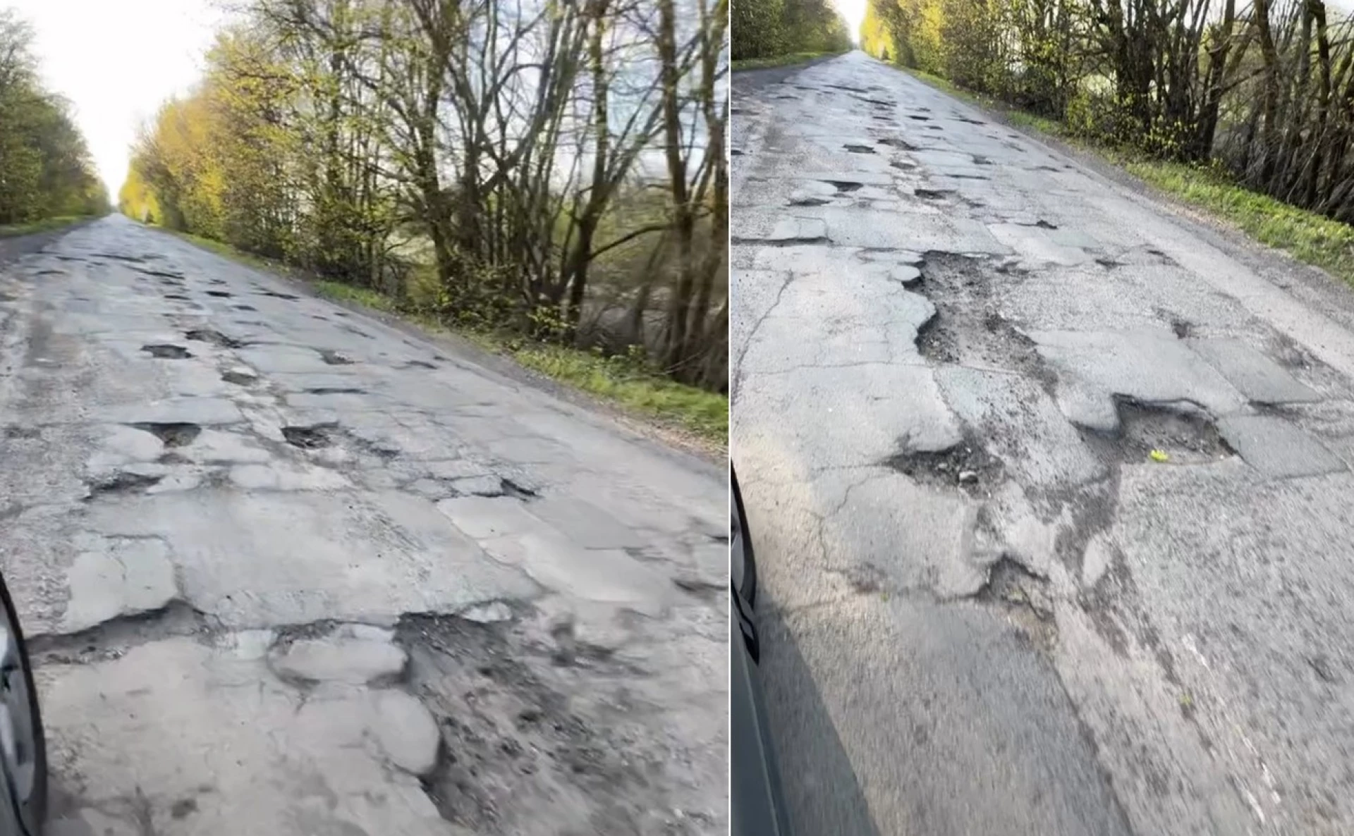 Яма на ямі: жителі Черкащини просять Кабмін виділили гроші на ремонт Т-24-11 Тальне – Подібна