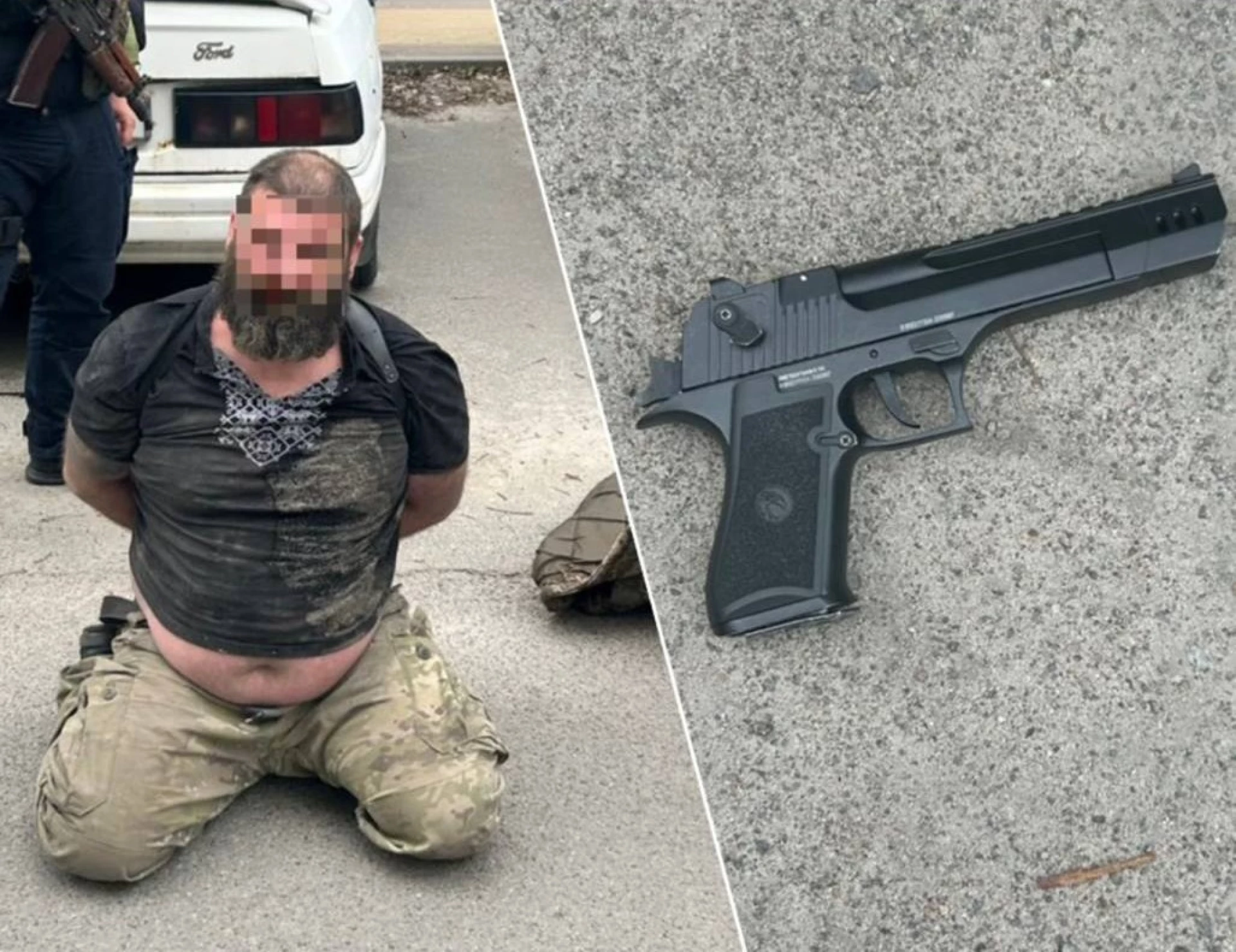 Чоловіку, який відкрив стрілянину на вулиці у Бучі повідомлено про підозру